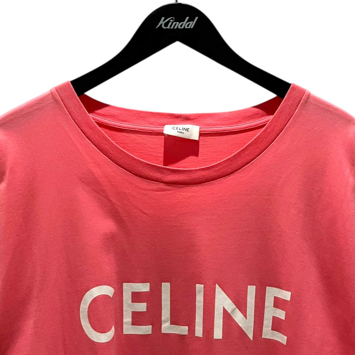 CELINE(セリーヌ) ロゴプリントTシャツ2X681671Q 2X681671Q ピンク