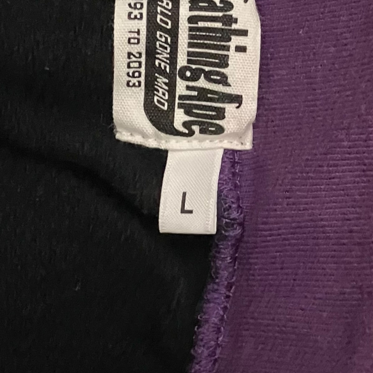 A BATHING APE スウェットハーフパンツ001SPE301018X 古着・中古-7枚目のアイテム画像