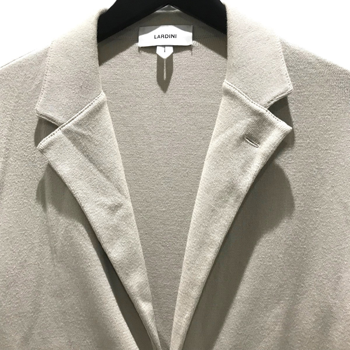 LARDINI ラルディーニ　ニットジャケット S LARDINI(ラルディーニ) ニットテーラードジャケットKN.1904 KN.1904