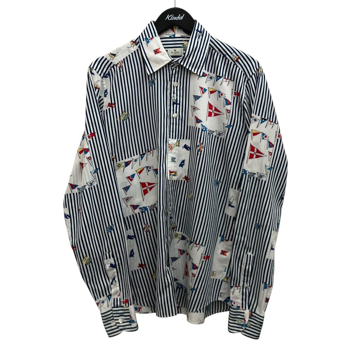 ETRO 総柄シャツ211-13190-4734 古着・中古-1枚目のアイテム画像