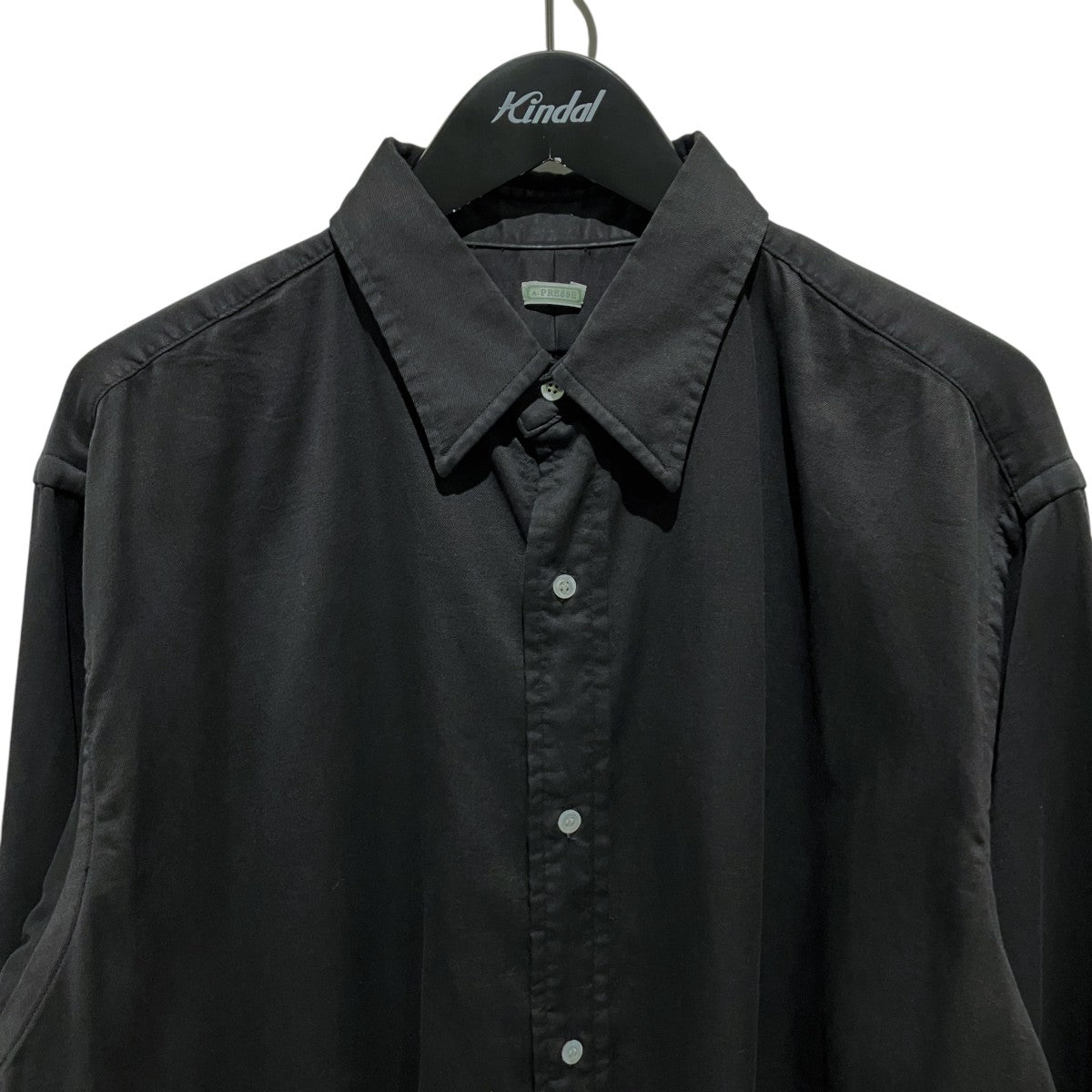 A．PRESSE(アプレッセ) 24AW【Double Weave Twill Regular Collar