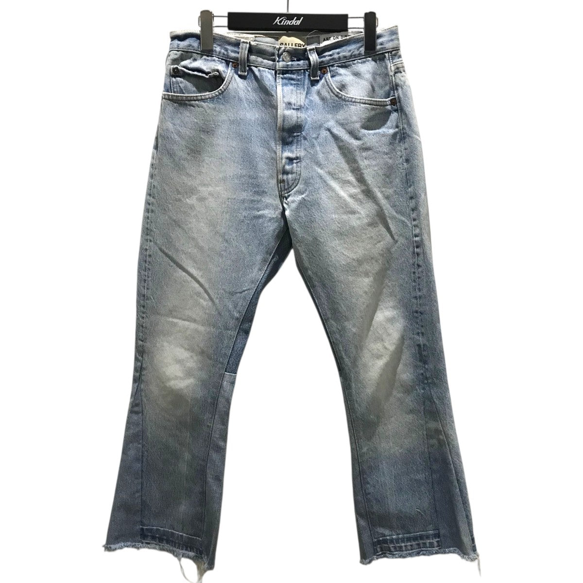 GALLERY DEPT ペイント　ブーツカット　デニム　サイズ27 GALLERY DEPT ペイント ブーツカット デニム サイズ27 ディバイデッド