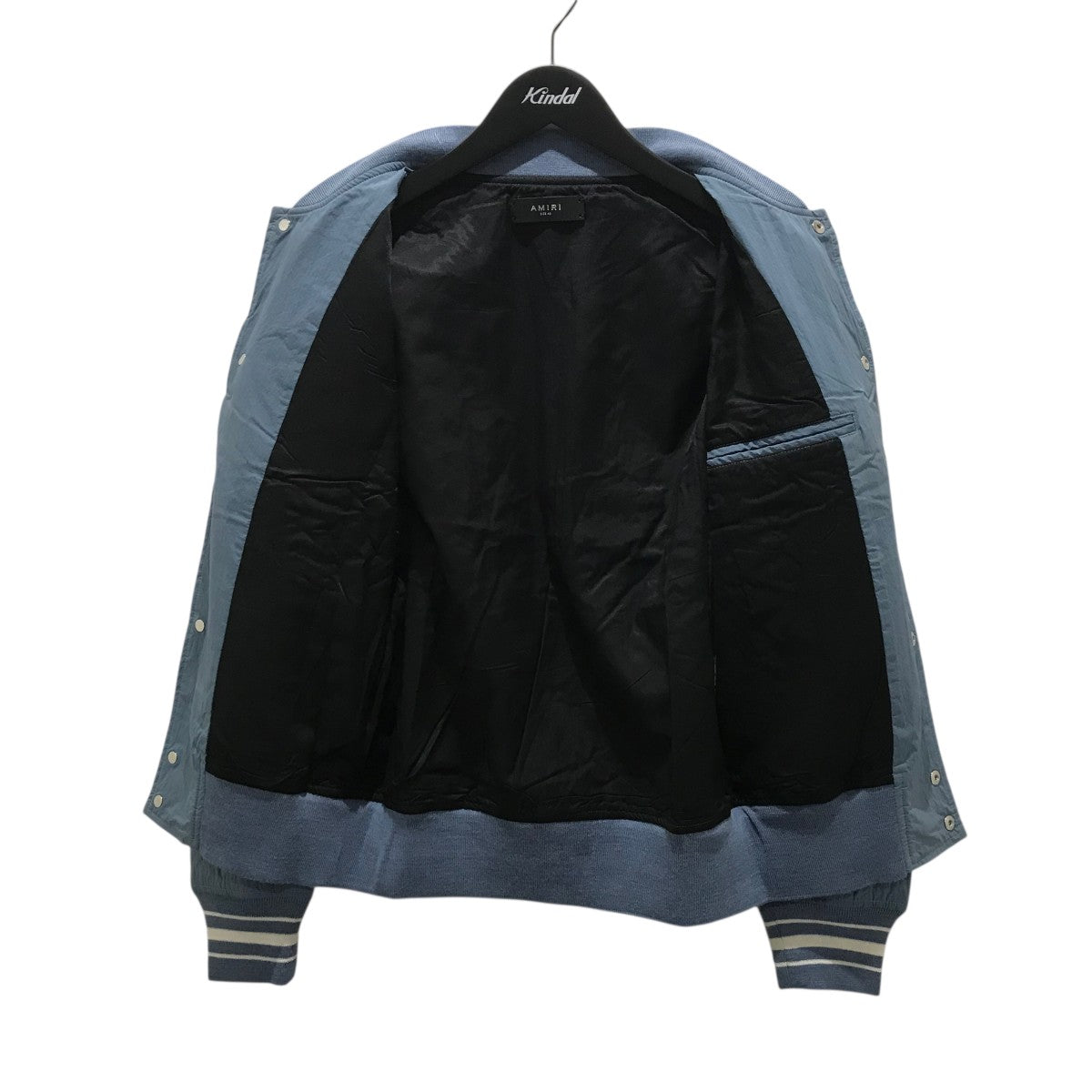 AMIRI(アミリ) カレッジボンバージャケット ブルー サイズ 46｜【公式