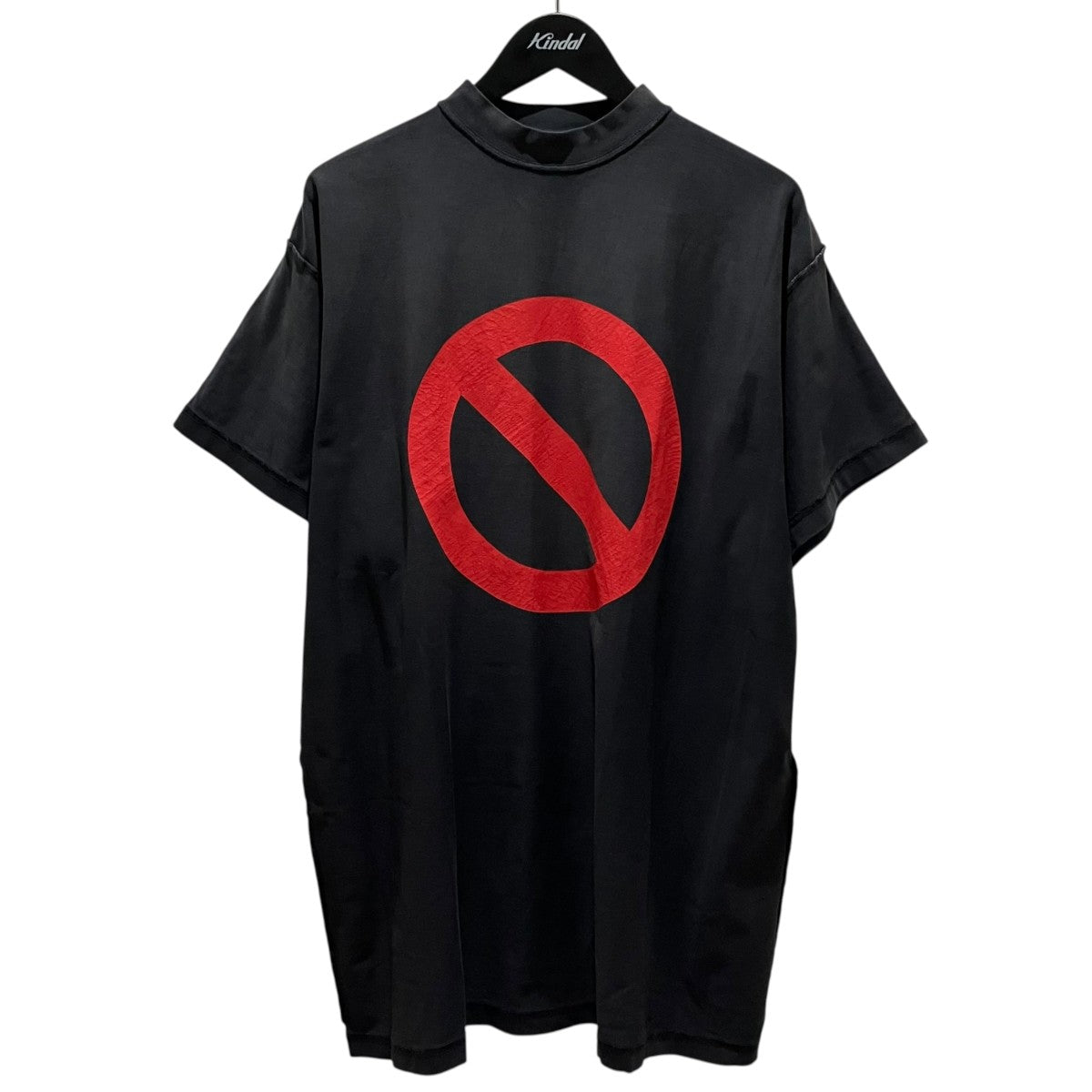 BALENCIAGA 【MUSIC BFRND Series Inside-Out T-Shirt】コネクテッド インサイドアウト プリント クルーネック Tシャツ787358 古着・中古-1枚目のアイテム画像