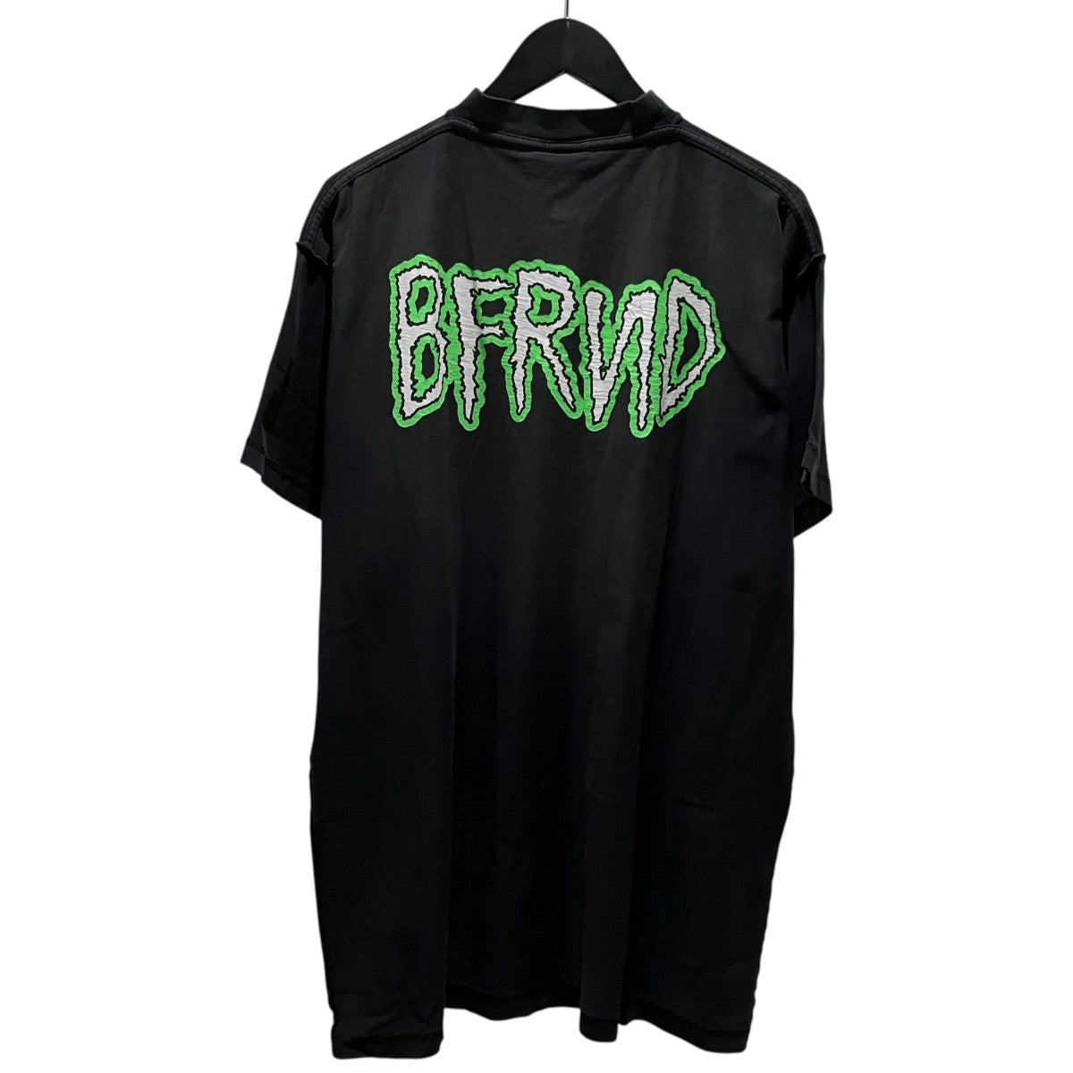BALENCIAGA 【MUSIC BFRND Series Inside-Out T-Shirt】コネクテッド インサイドアウト プリント クルーネック Tシャツ787358 古着・中古-2枚目のアイテム画像