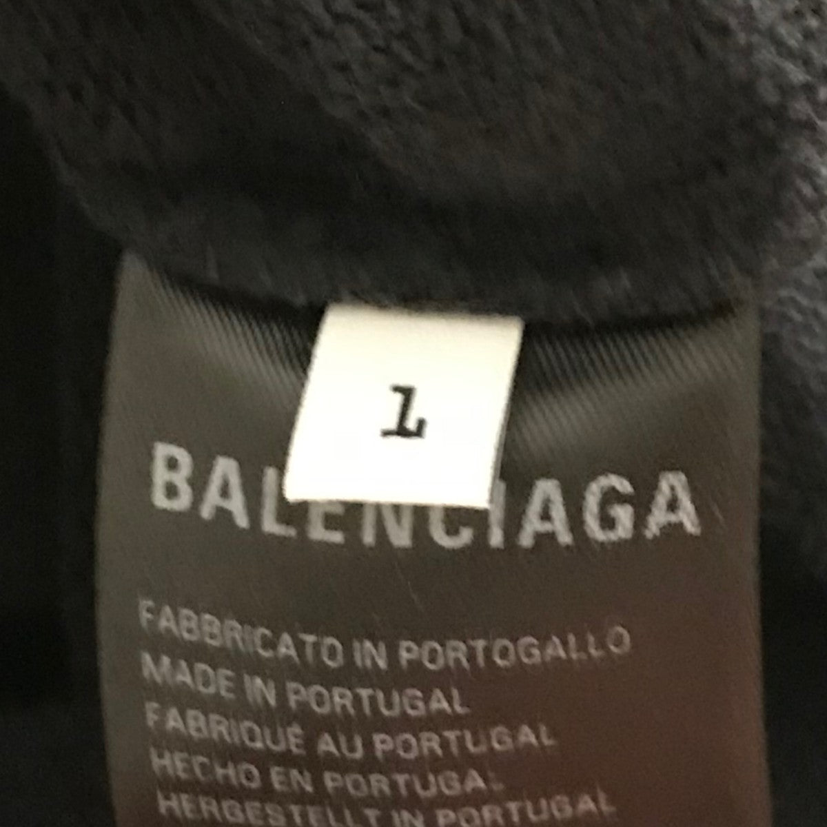 BALENCIAGA(バレンシアガ) BFRND SERIESプルオーバーパーカー ブラック