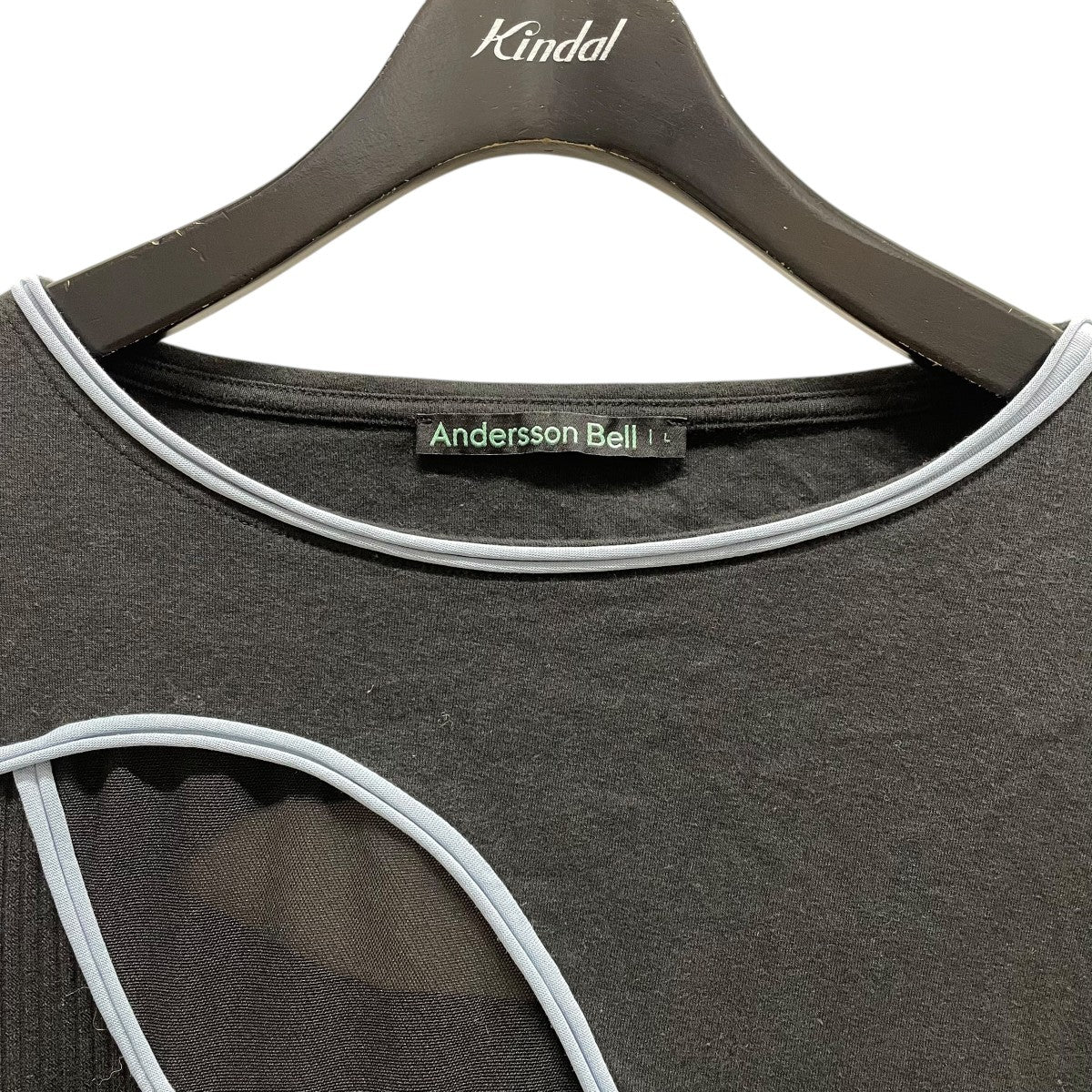 EVA MESH COMBO LINED TOP長袖カットソー