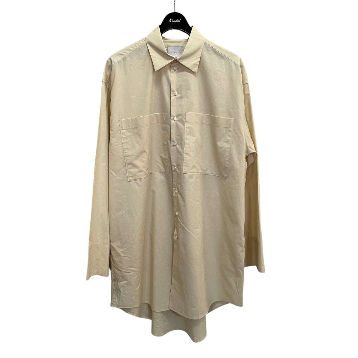 SUVIN COTTON LONG SHIRTSロングシャツA-2110-S-01