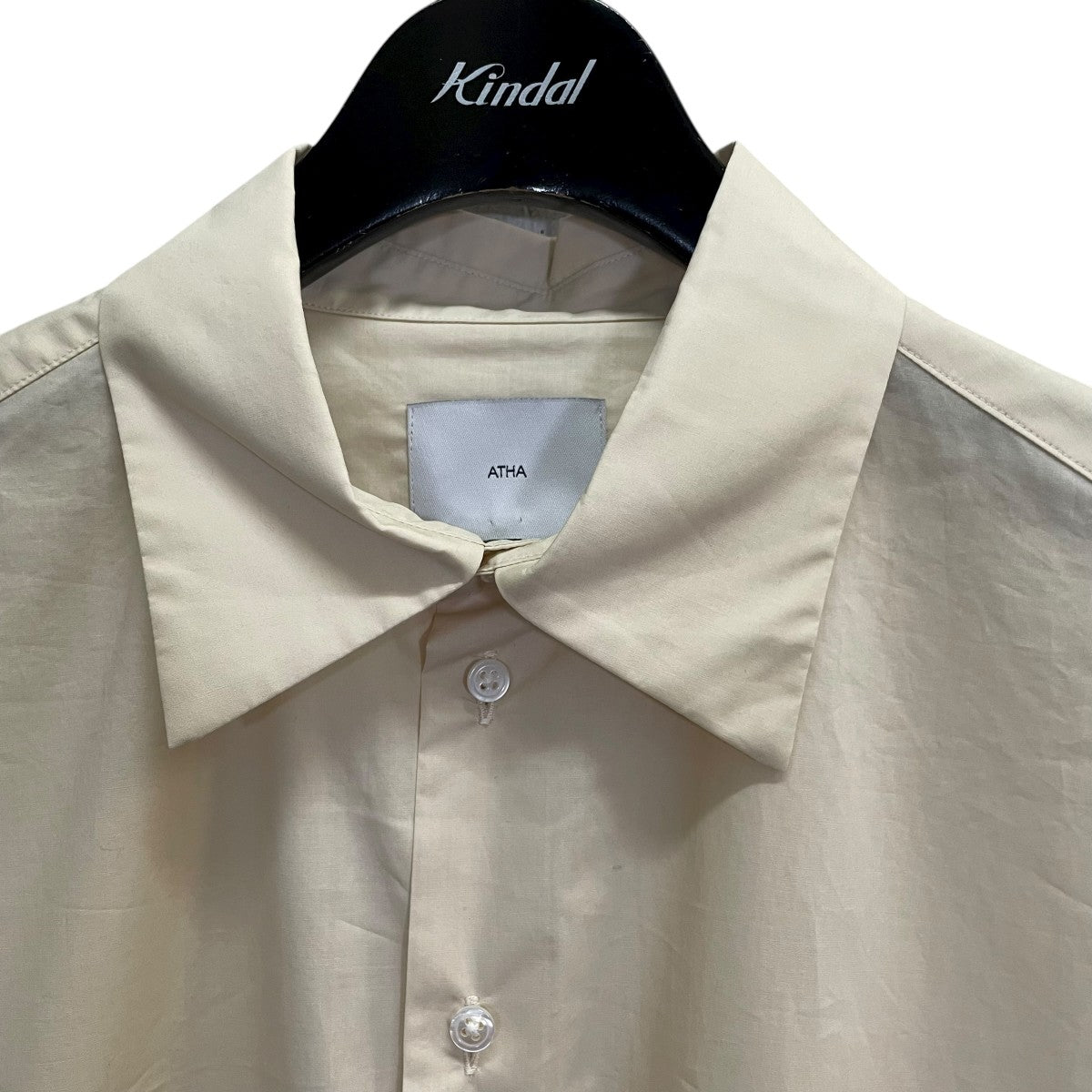 SUVIN COTTON LONG SHIRTSロングシャツA-2110-S-01