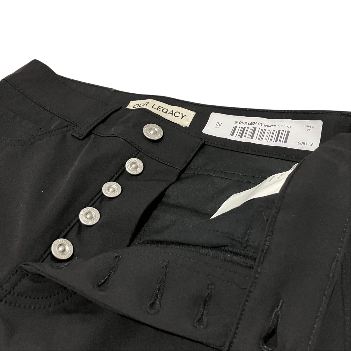 OUR LEGACY 【BOOT CUT】フレアパンツW2235BBM 古着・中古-5枚目のアイテム画像