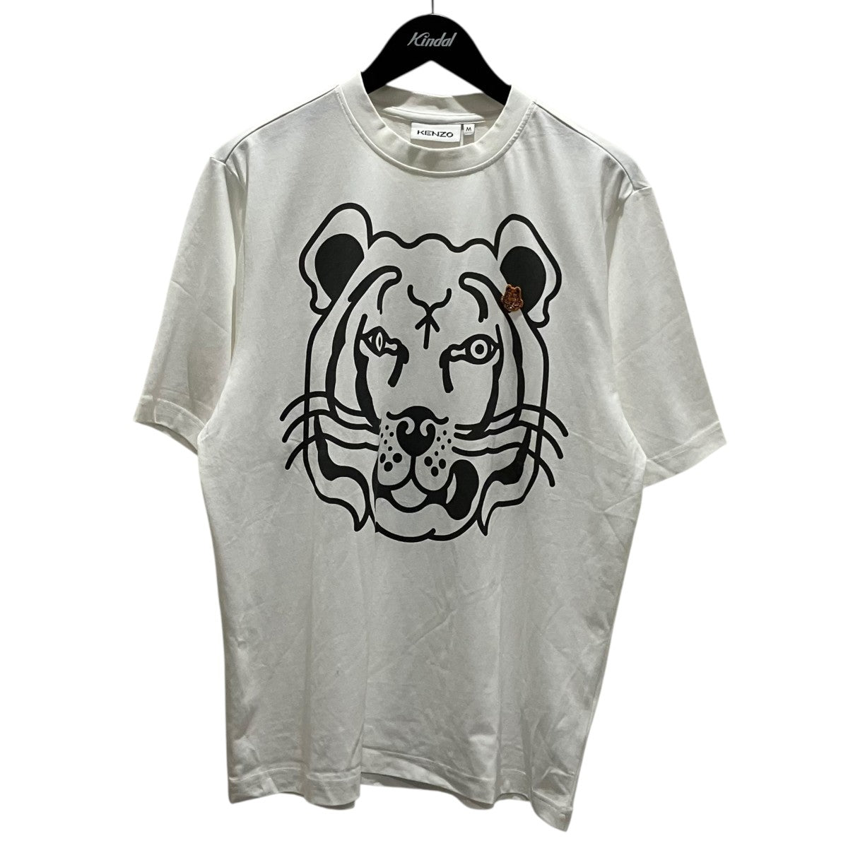 KENZO ダイガープリントTシャツFB65TS5224SA 古着・中古-1枚目のアイテム画像