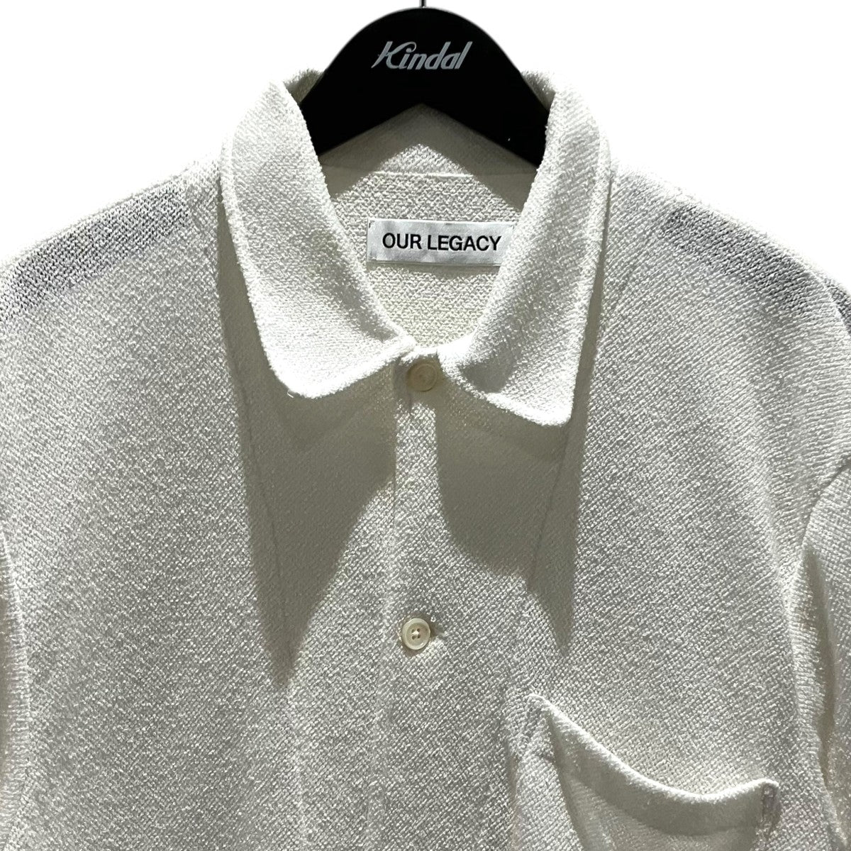OUR LEGACY 【BOX SHIRT SHORTSLEEVE】ボックス ショートスリーブ シャツ 古着・中古-3枚目のアイテム画像