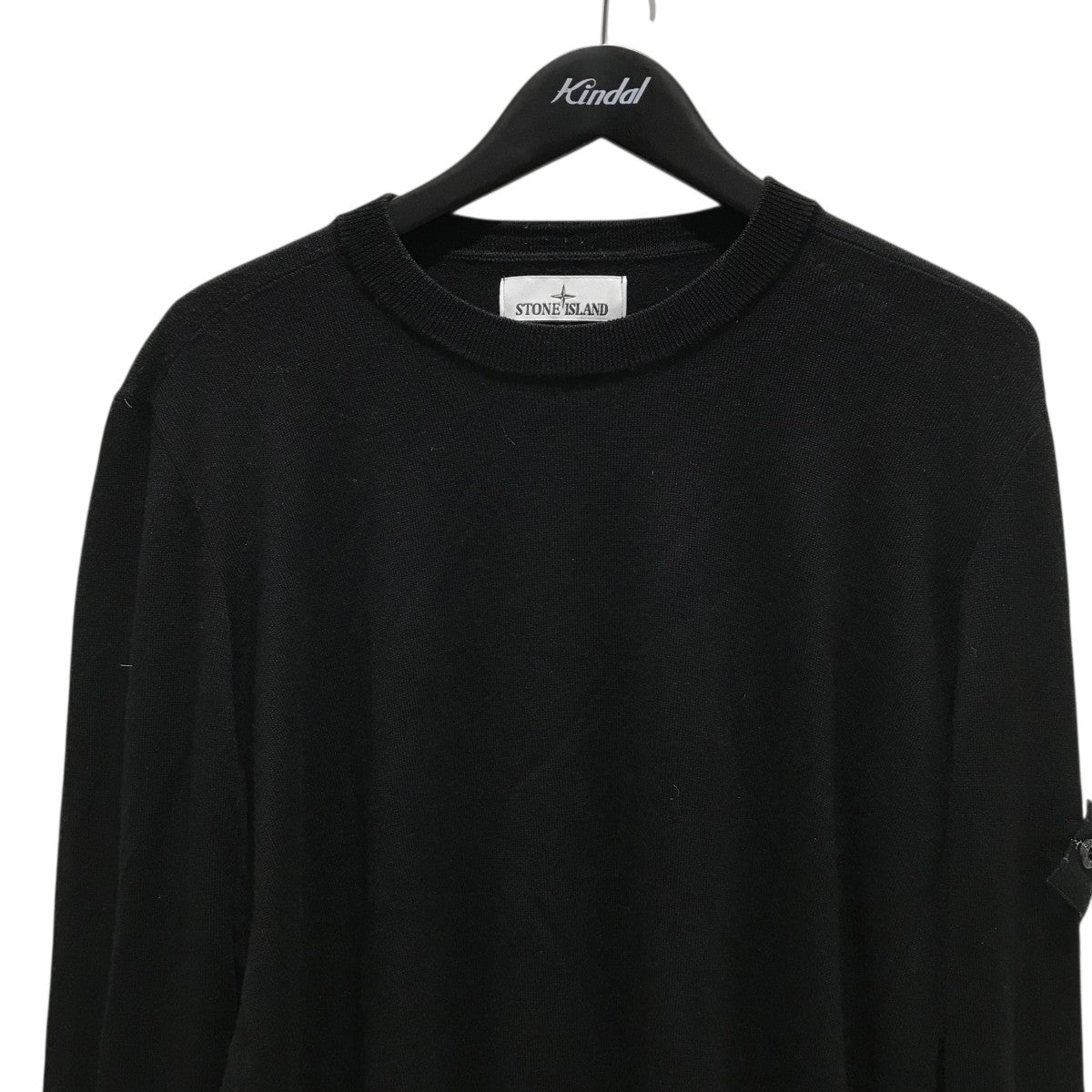 STONE ISLAND(ストーンアイランド) 袖ワッペンクルーネックニット