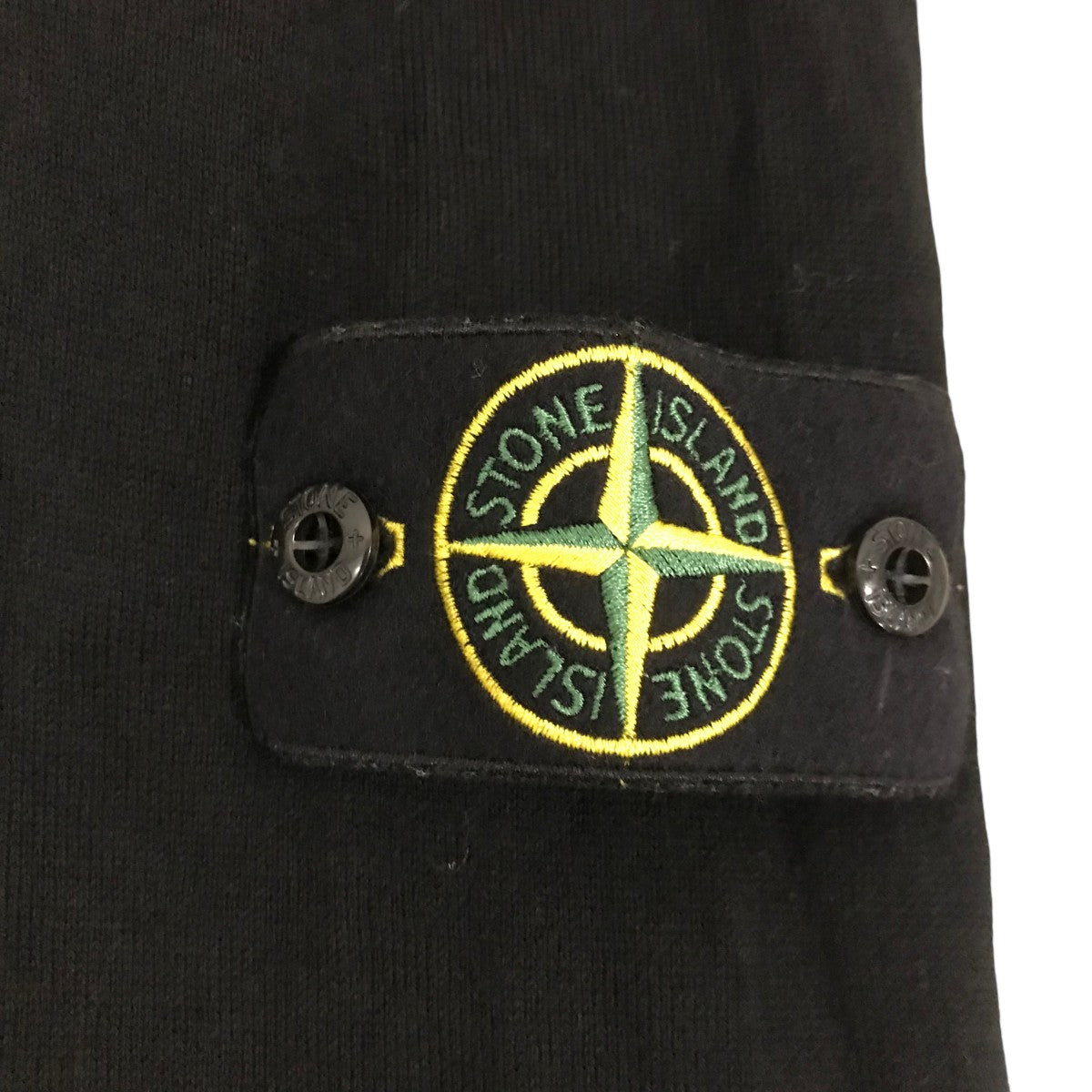 STONE ISLAND(ストーンアイランド) 袖ワッペンクルーネックニット