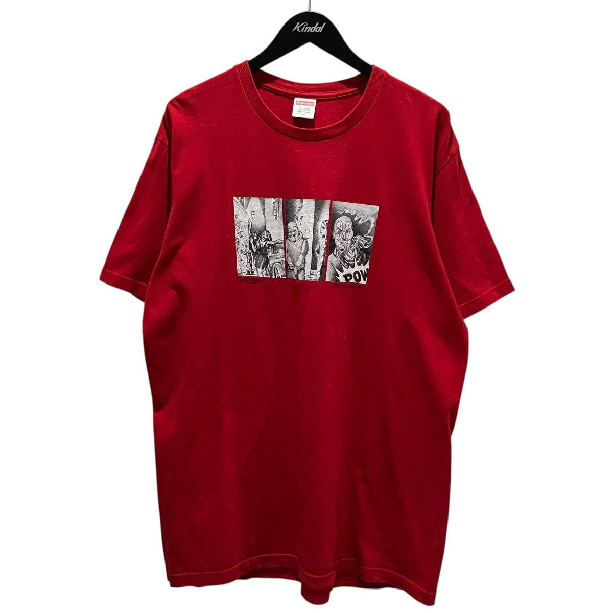 Supreme 【Mister Cartoon Pow Tee】プリントTシャツ 古着・中古-1枚目のアイテム画像