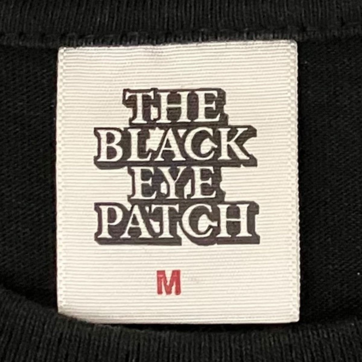 THE BLACK EYE PATCH×荒木経惟 プリントTシャツ ブラック サイズ M