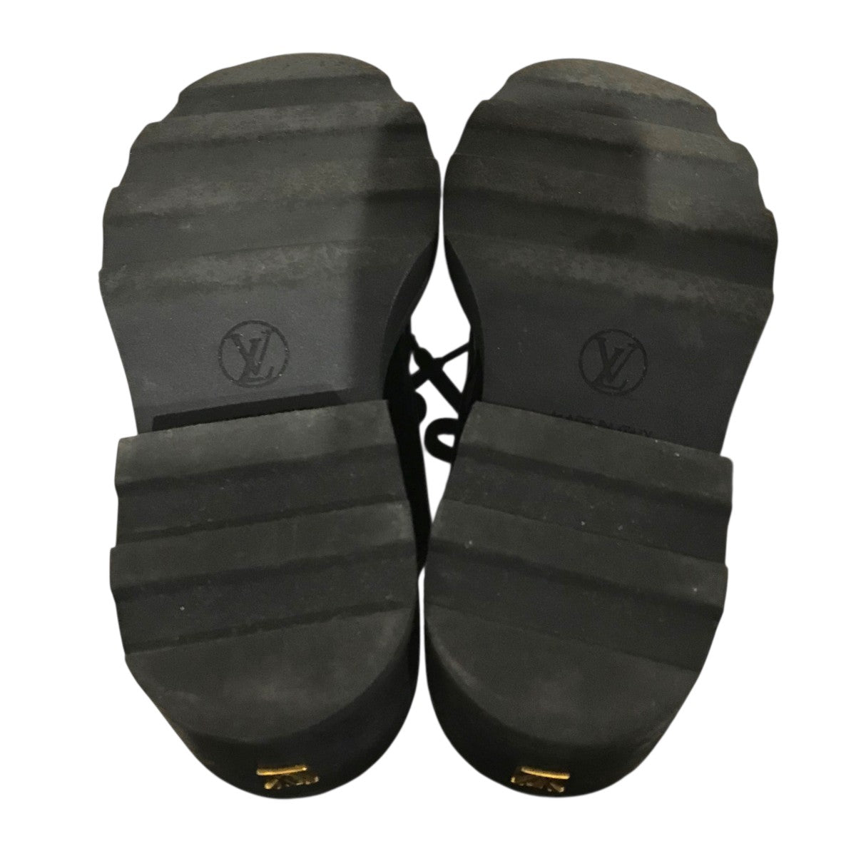 LOUIS VUITTON パテントレザーレースアップシューズ 古着・中古-5枚目のアイテム画像