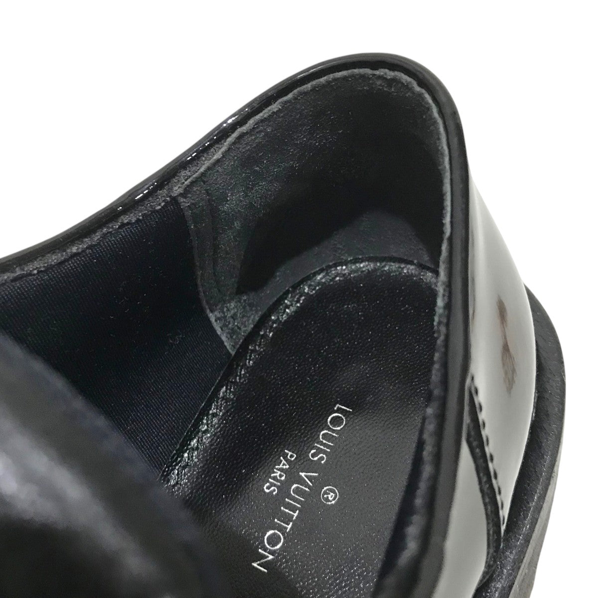 LOUIS VUITTON パテントレザーレースアップシューズ 古着・中古-8枚目のアイテム画像