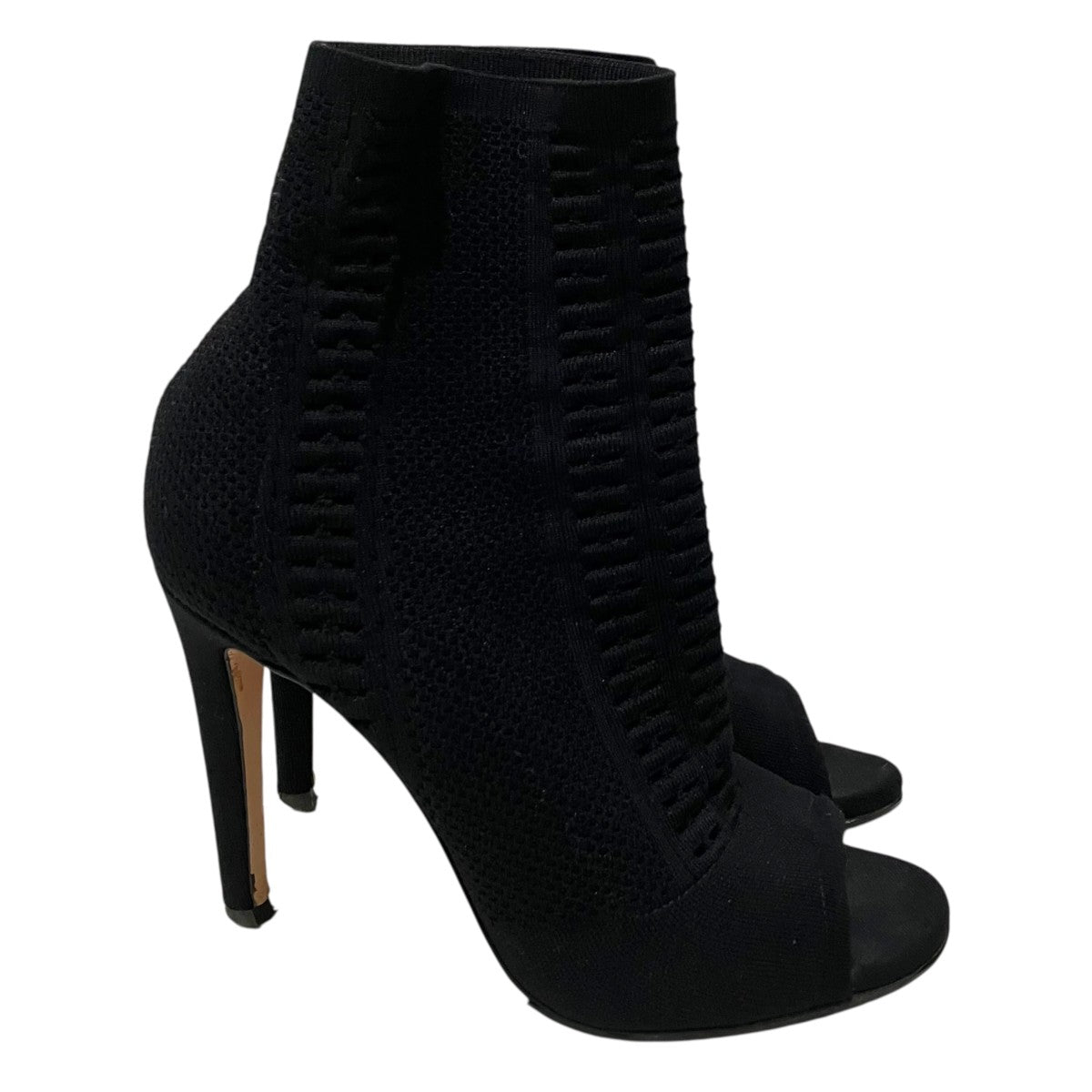Gianvito Rossi オープントゥソックスブーツ 古着・中古-4枚目のアイテム画像