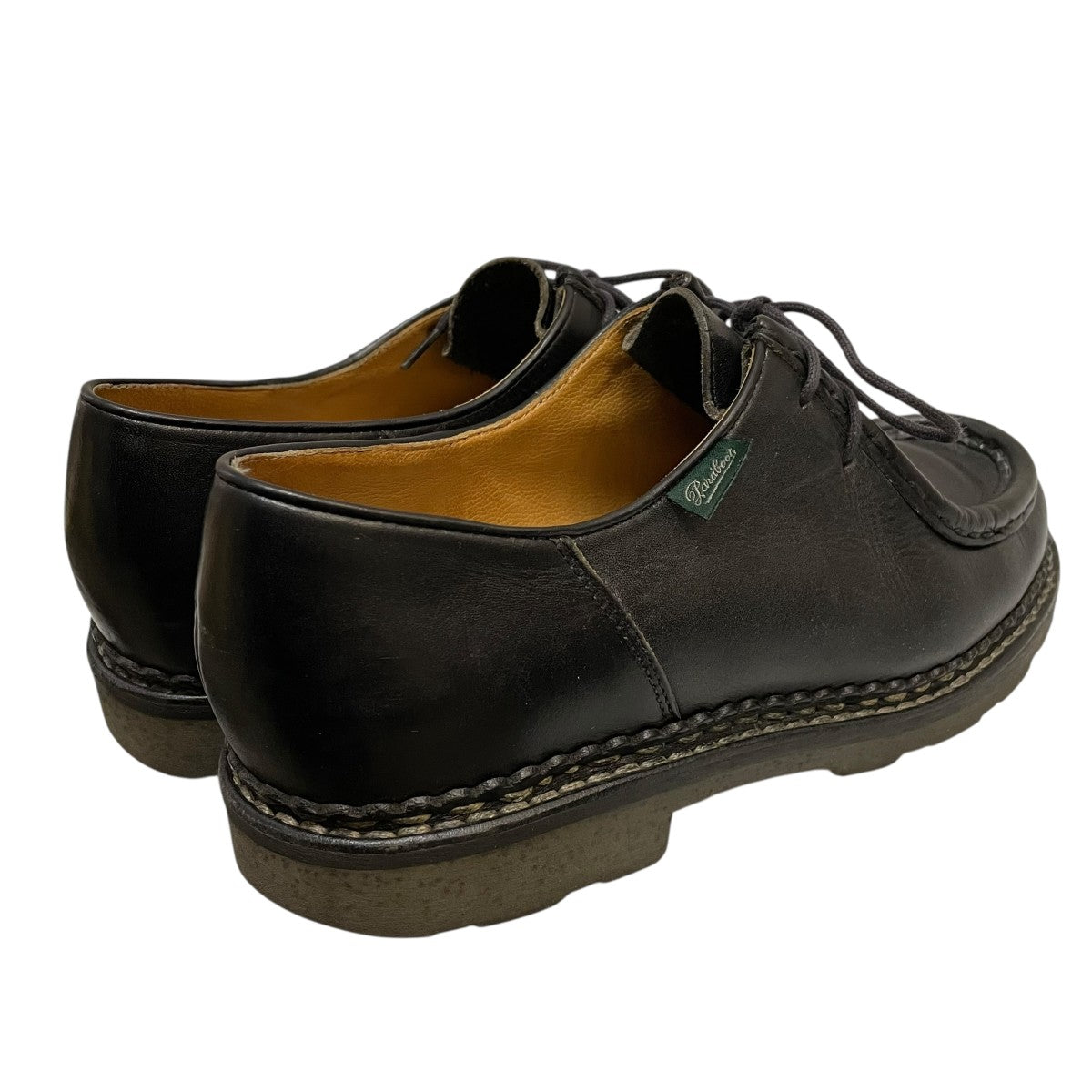 PARABOOT(パラブーツ) MICHAELレザーシューズ65026 65026 ブラック