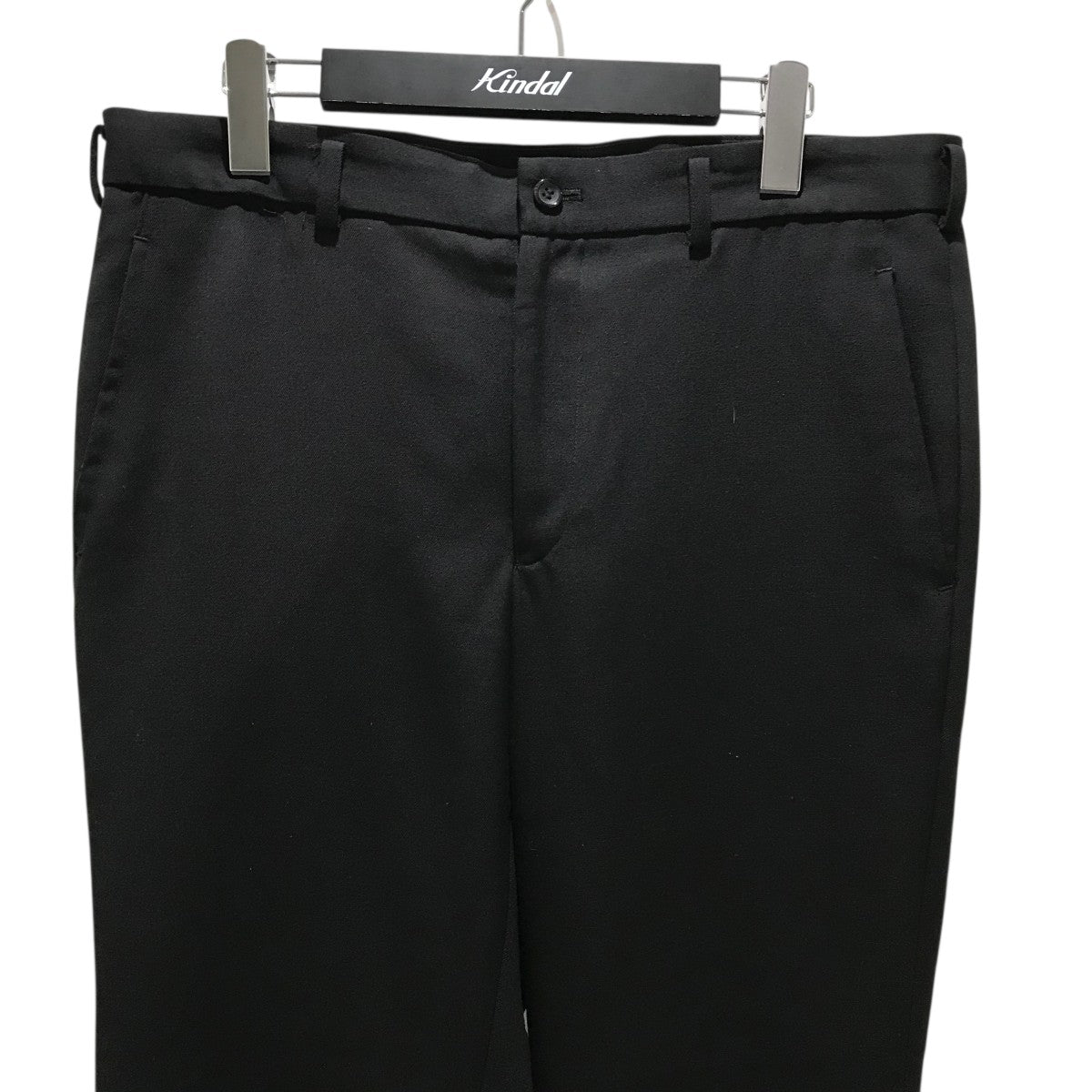 black comme des garcons 23ss スラックス COMME des GARCONS HOMME コムデギャルソン オム ウールギャバ