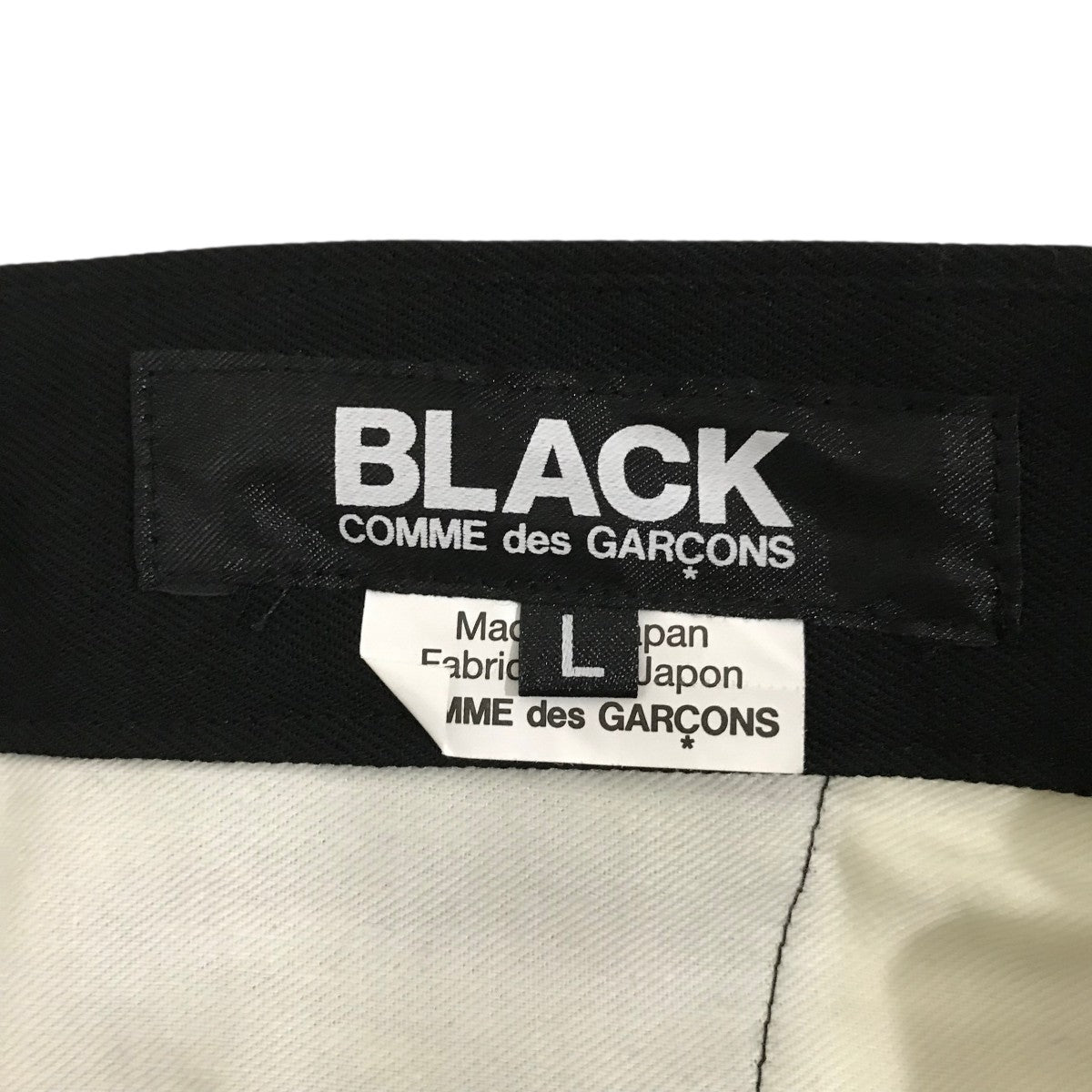 BLACK COMME des GARCONS(ブラックコムデギャルソン) AD2023スラックス