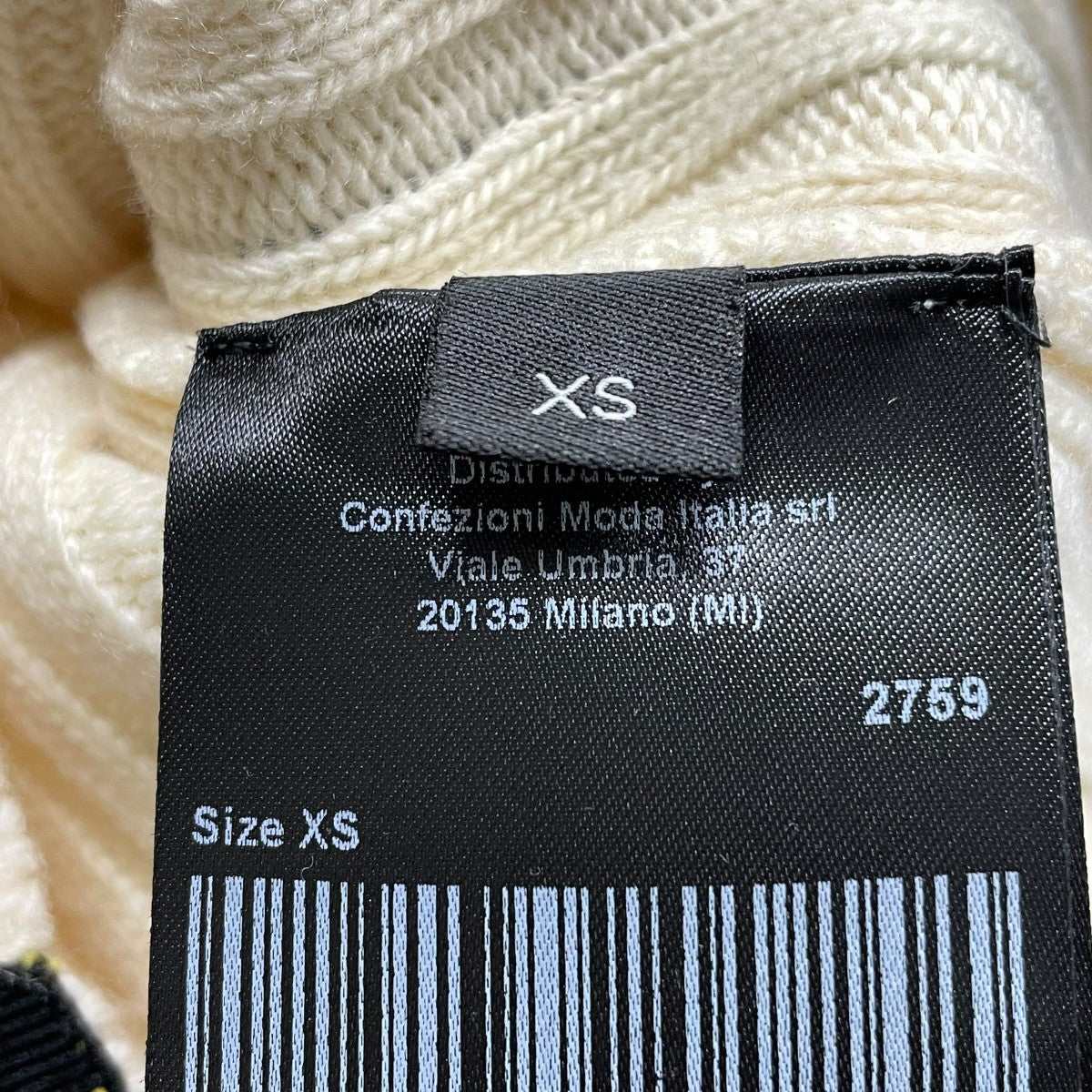 Calvin Klein ノースリーブリブニット83WKTD02 古着・中古-5枚目のアイテム画像