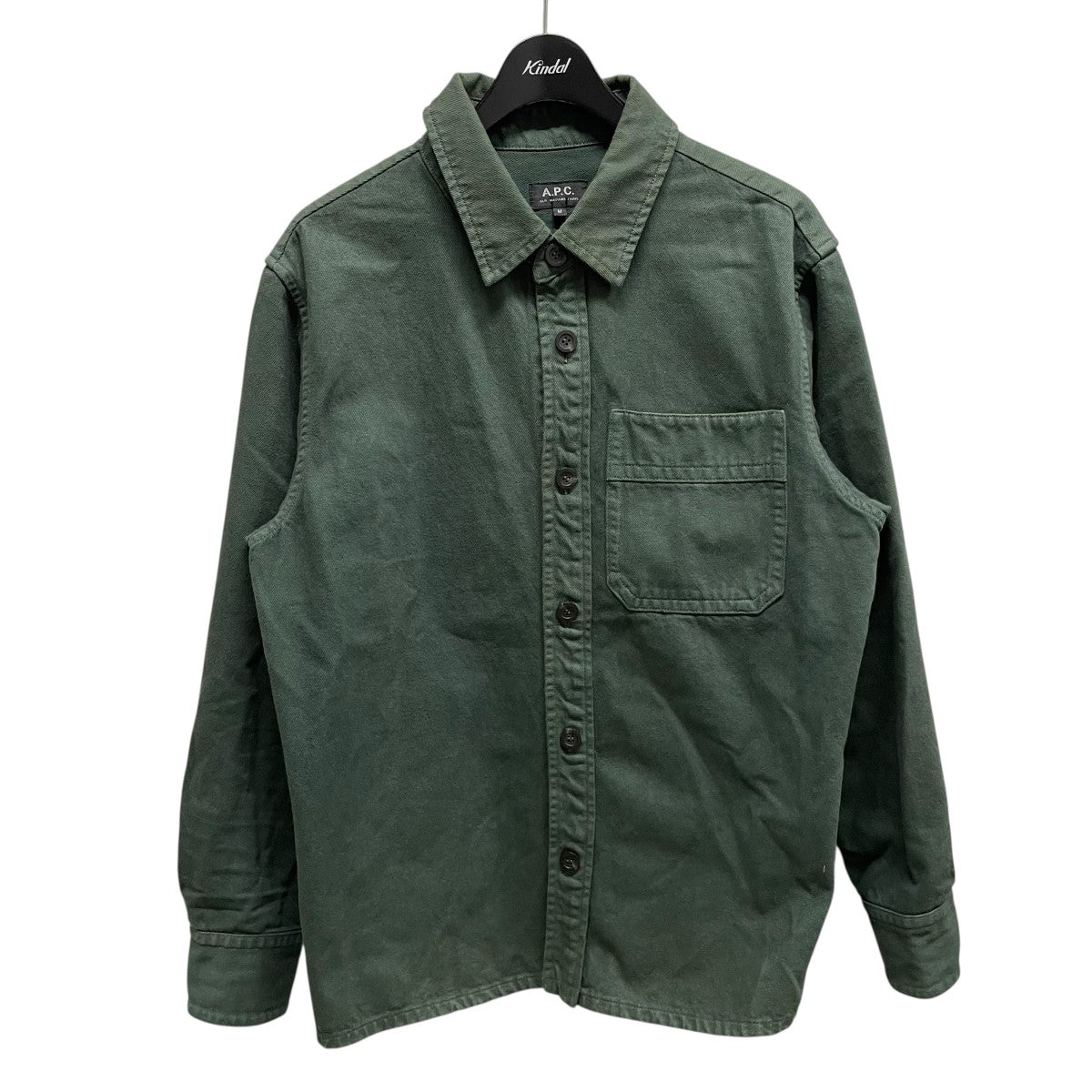 A．P．C． BASILE キャバリエオーバーシャツ 24232-1-70421 古着・中古-1枚目のアイテム画像