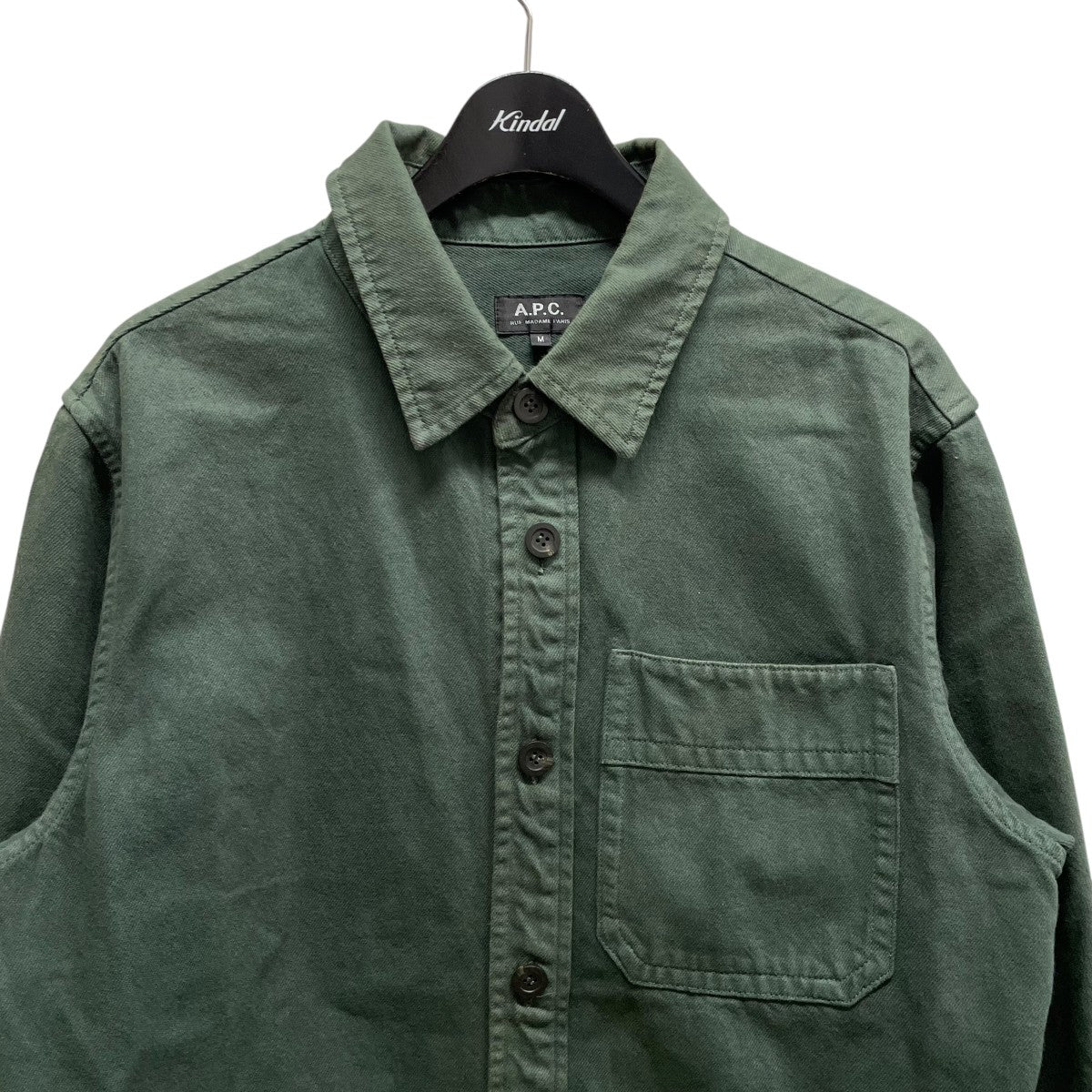 A．P．C． BASILE キャバリエオーバーシャツ 24232-1-70421 古着・中古-3枚目のアイテム画像