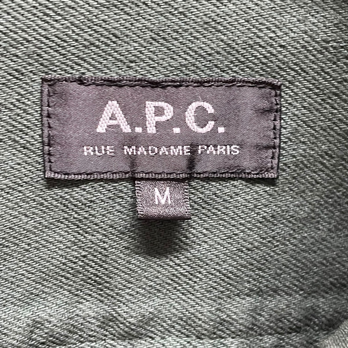 A．P．C． BASILE キャバリエオーバーシャツ 24232-1-70421 古着・中古-8枚目のアイテム画像
