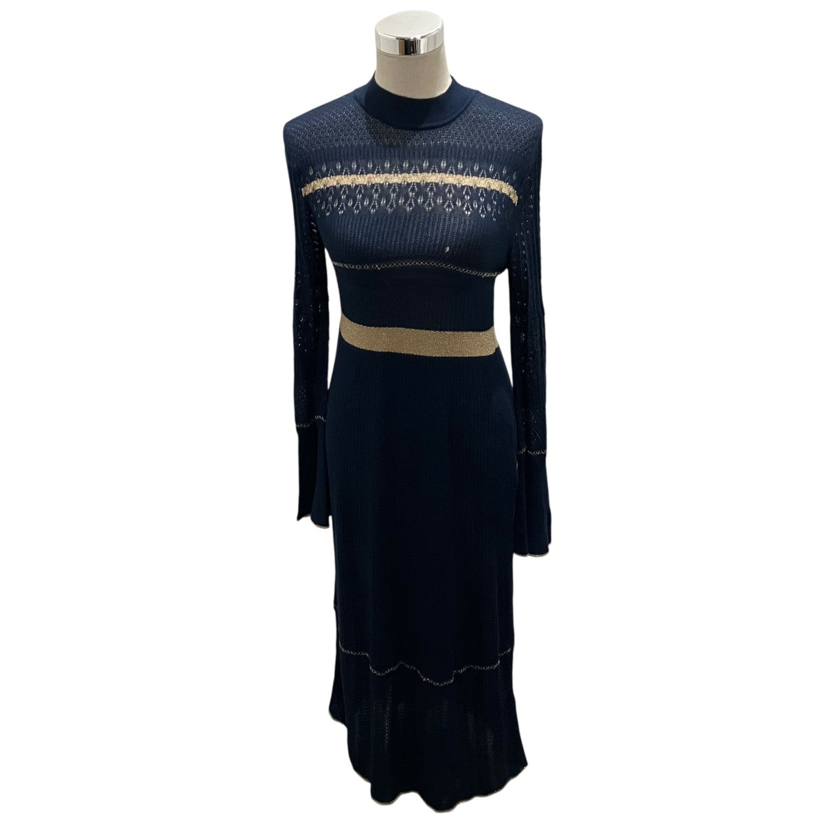 Nostalgic Pattern Knit DressMM19SS-KN718