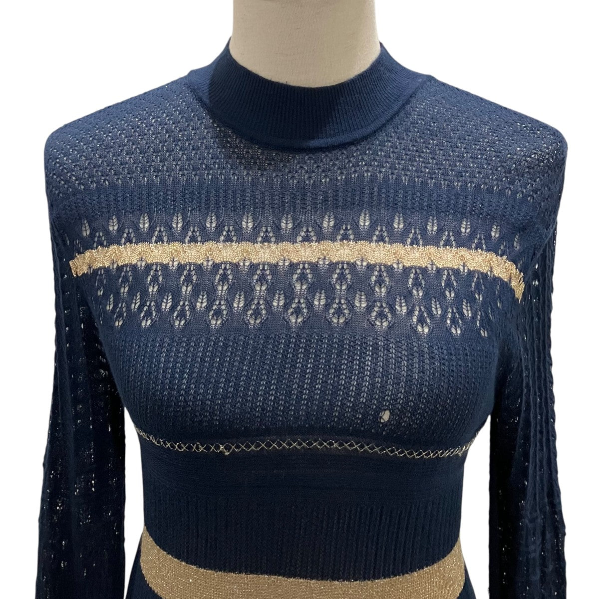 Nostalgic Pattern Knit DressMM19SS-KN718