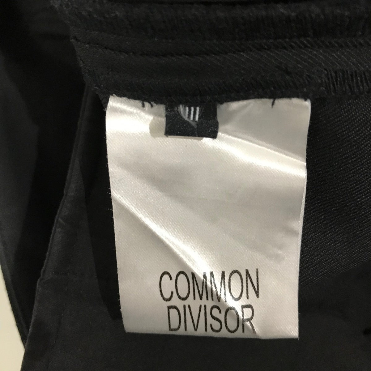 ワイドクロップドパンツCD25P07LP09BK