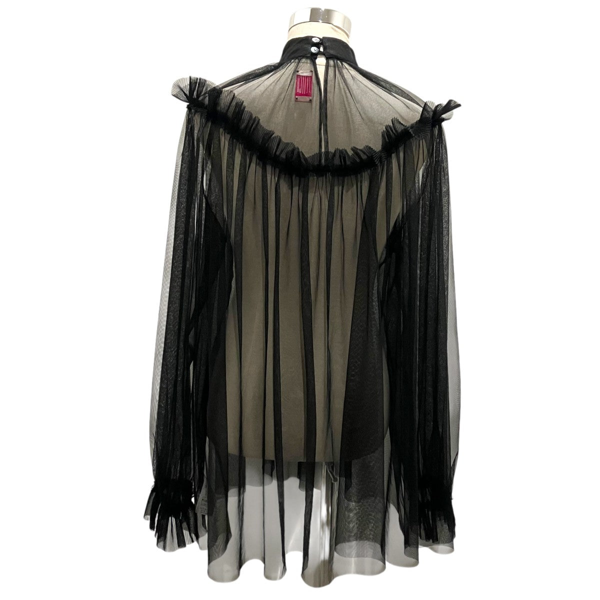 FETICO(フェティコ) 【TULLE FRILLED TUNIC】チュールブラウスFTC224