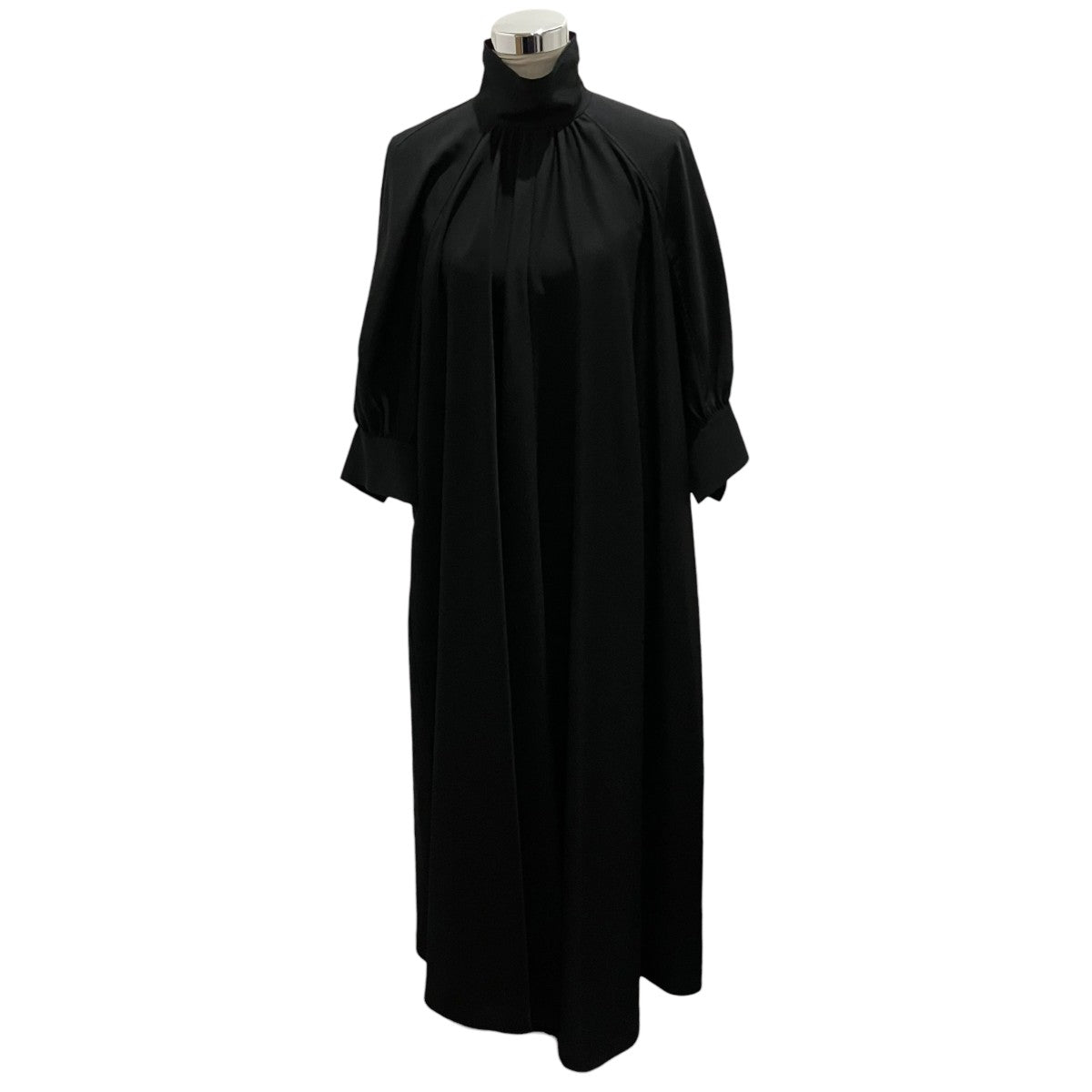 ENFOLD(エンフォルド) 【Comfortable Twill】半袖ワンピース300FS133