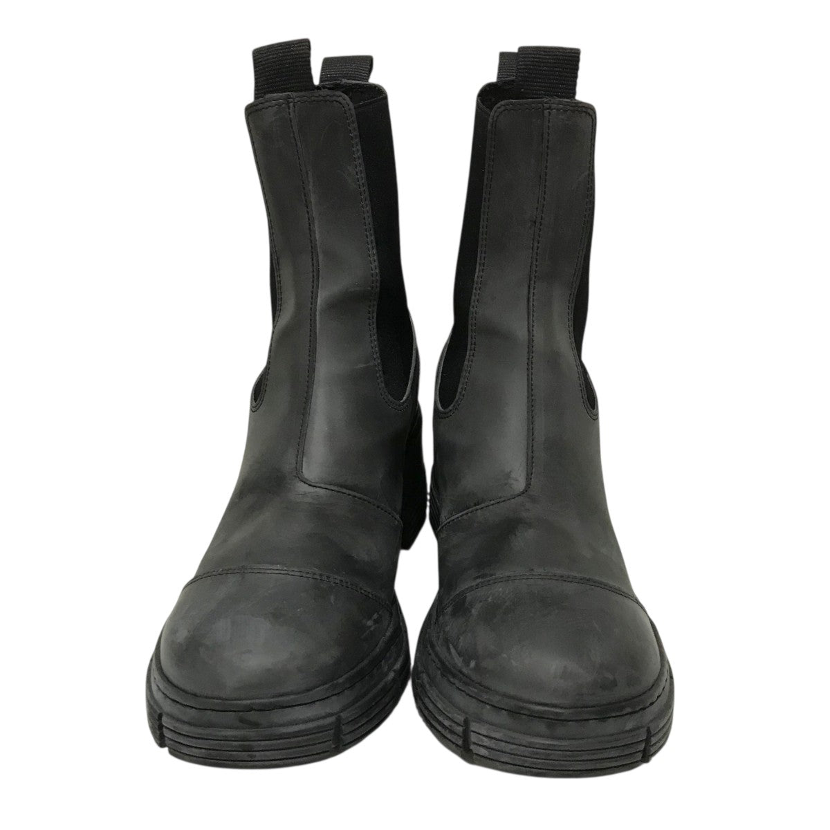 （新品）GANNI リサイクルラバーブーツ レディース36サイズ ガニー GANNI（ガニー）の「【GANNI】リサイクルラバーブーツ（ブーツ）」 - WEAR