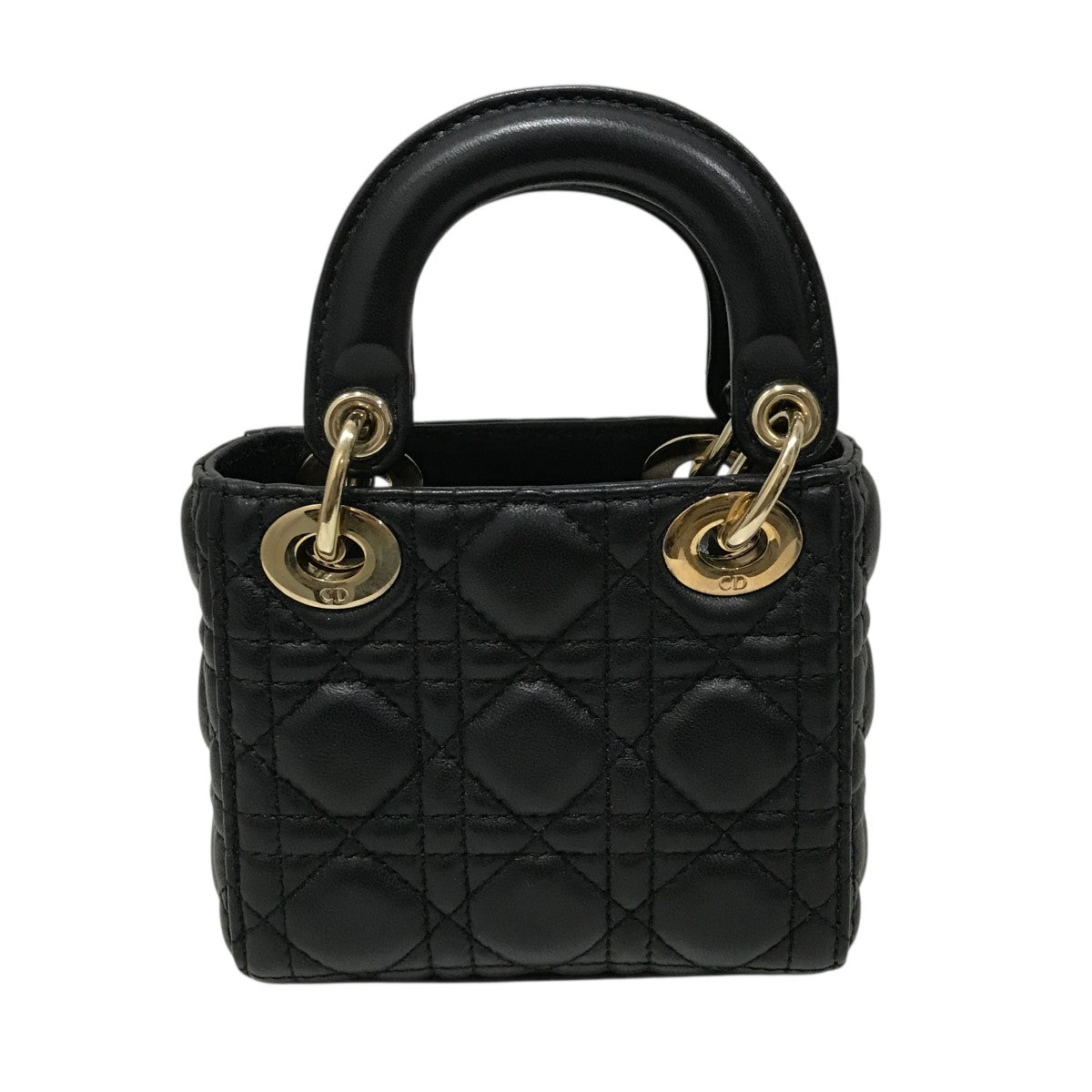 Christian Dior Lady Dior マイクロバッグS0856ONGE M900 古着・中古-2枚目のアイテム画像