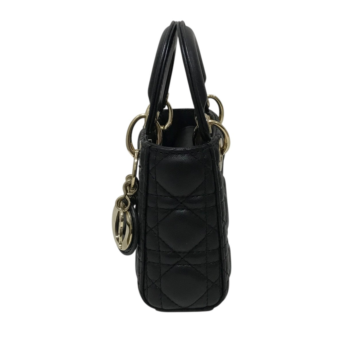 Christian Dior Lady Dior マイクロバッグS0856ONGE M900 古着・中古-4枚目のアイテム画像
