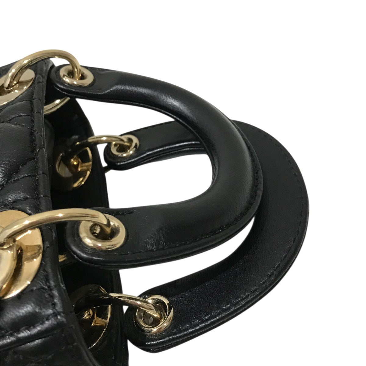 Christian Dior Lady Dior マイクロバッグS0856ONGE M900 古着・中古-5枚目のアイテム画像