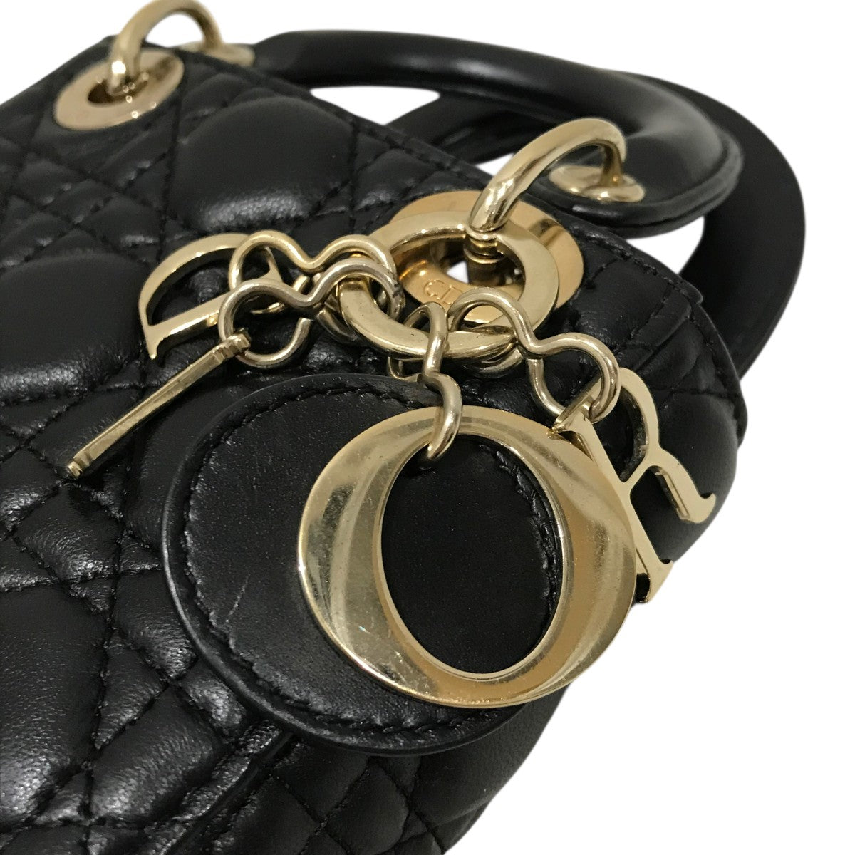 Christian Dior Lady Dior マイクロバッグS0856ONGE M900 古着・中古-7枚目のアイテム画像