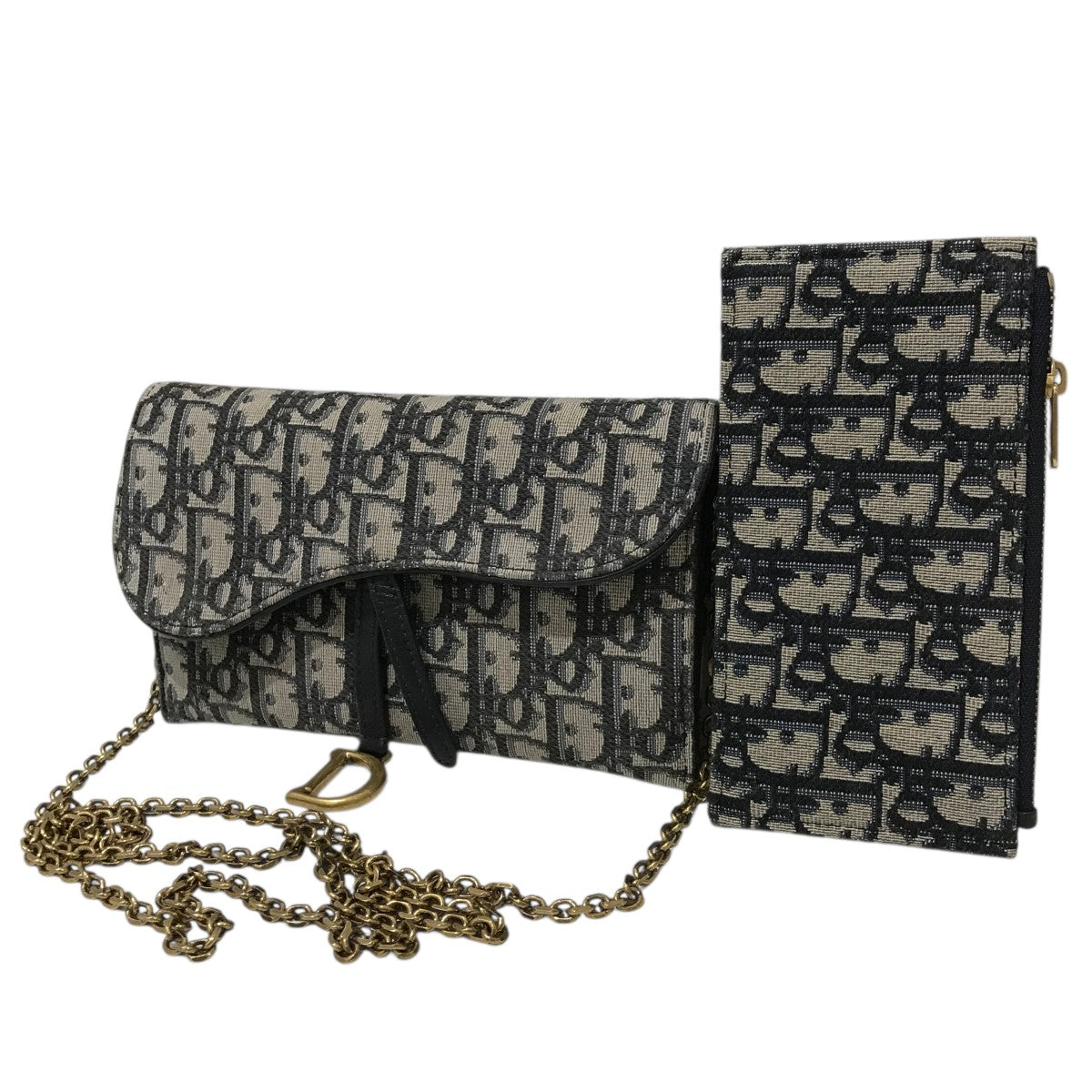 Christian Dior(クリスチャンディオール) CTZQ Saddle チェーンポーチ