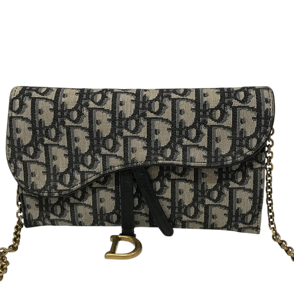 Dior シルバー キルティングショルダーバッグ チェーンウォレット Dior シルバー キルティングショルダーバッグ チェーンウォレット