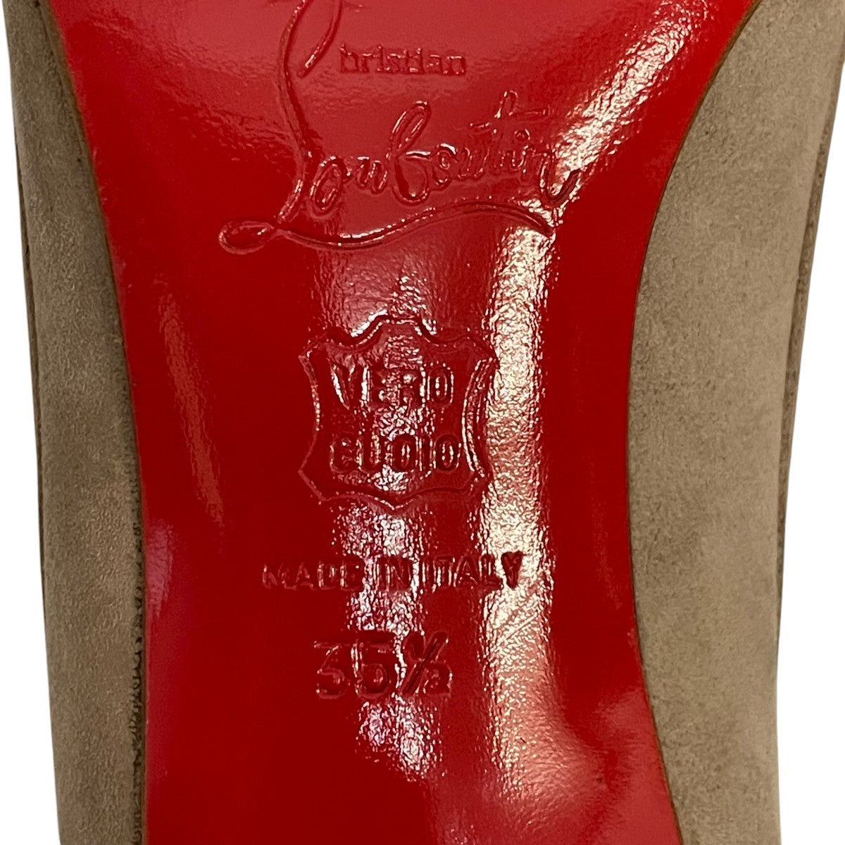 Christian Louboutin(クリスチャンルブタン) スウェードパンプス