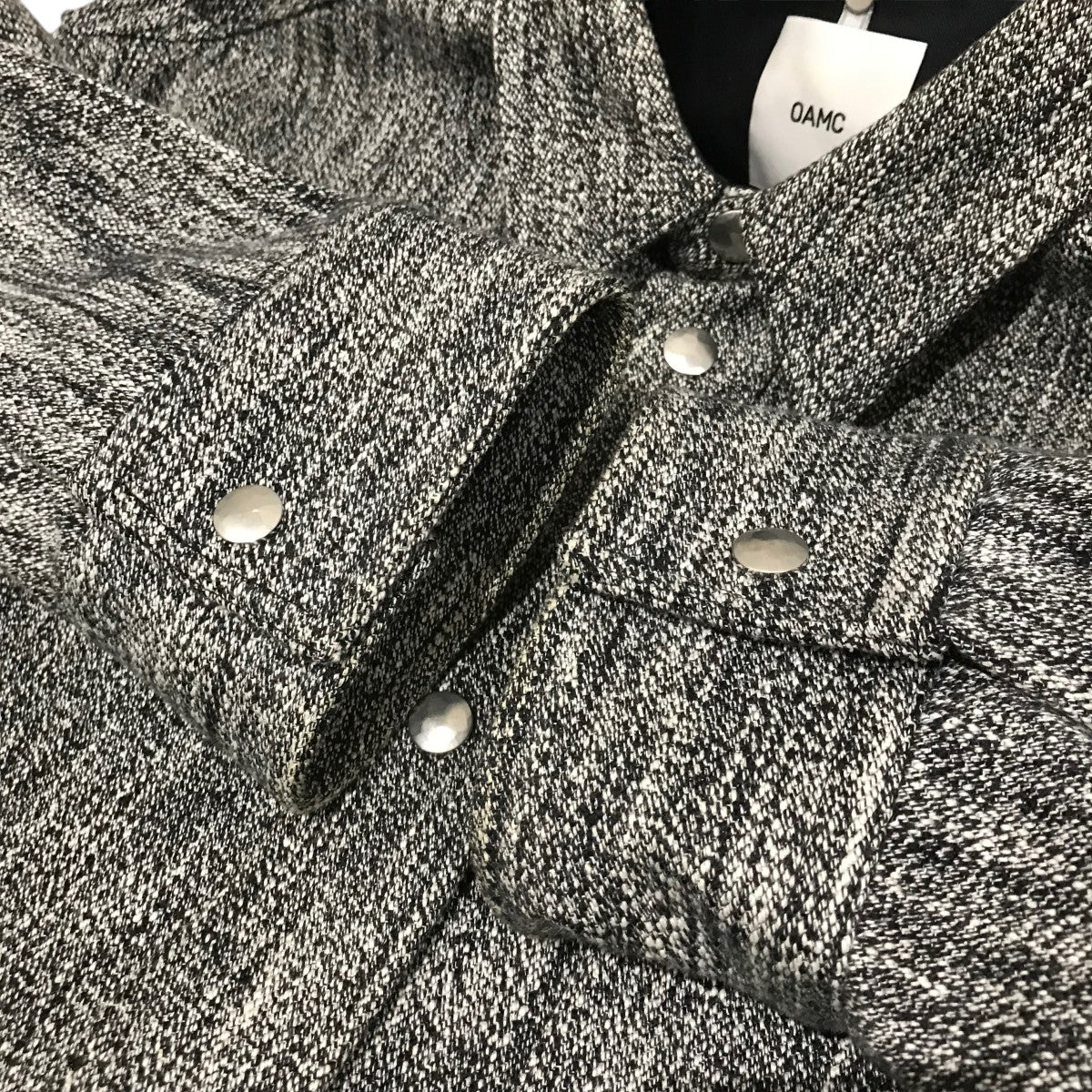 OAMC 【LAB SHIRT】スナップボタンシャツOAMS600102 古着・中古-5枚目のアイテム画像