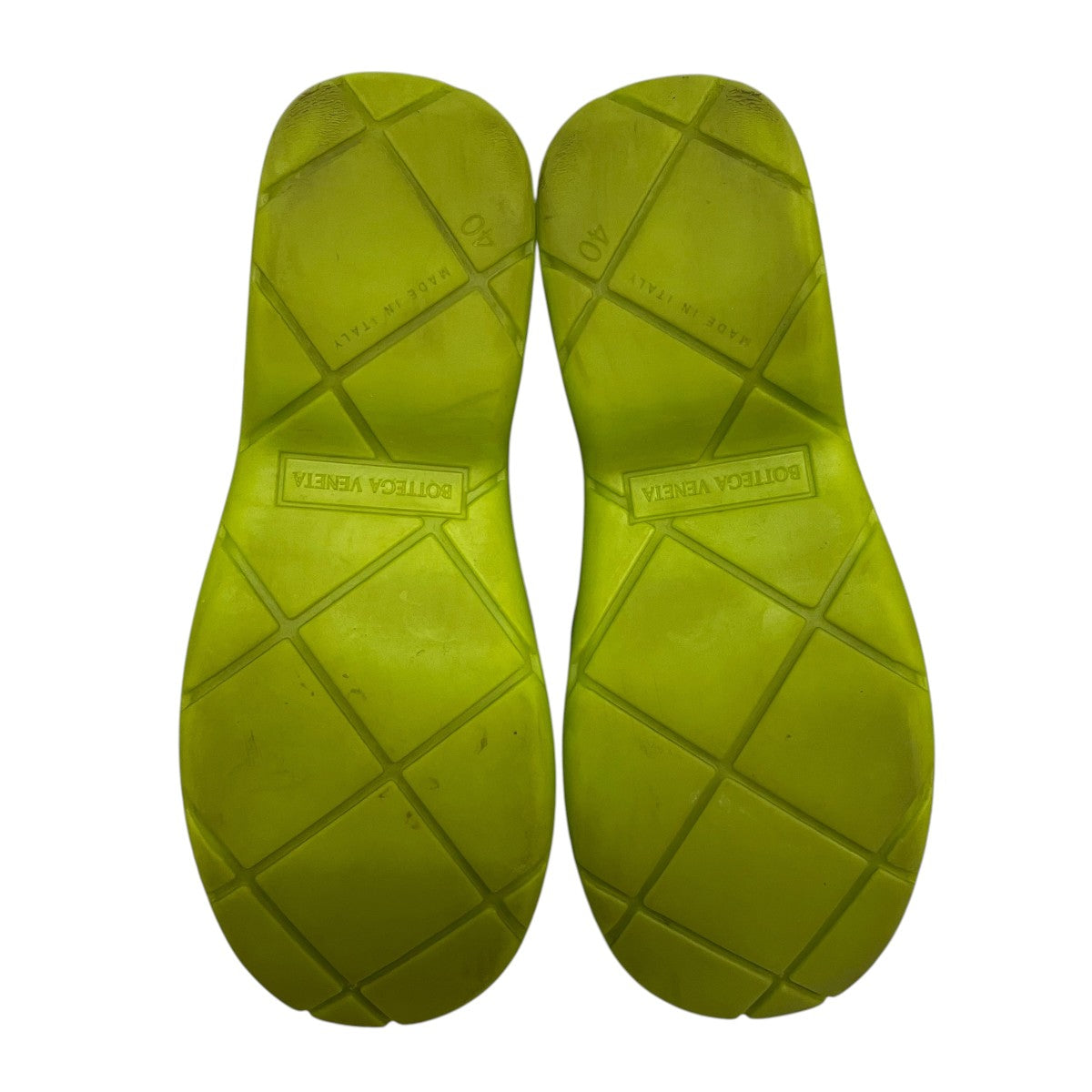 BOTTEGA VENETA(ボッテガヴェネタ) パドルブーツ ライム サイズ 40