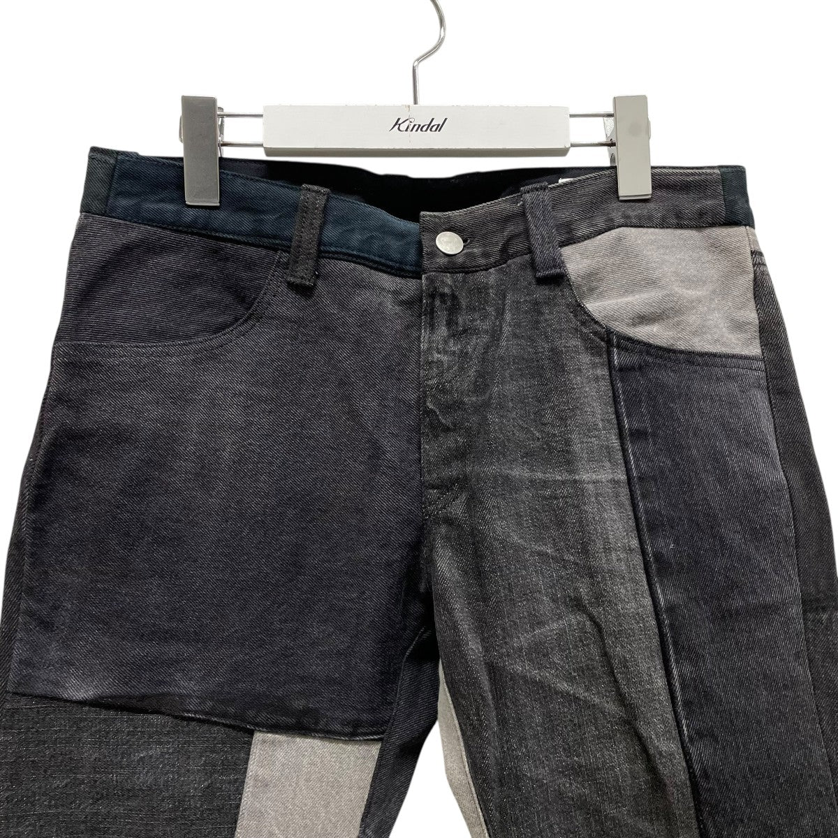 Children of the discordance×NAOTO YOSHIDA VINTAGE PATCH DENIM PANTSパッチワークデニムパンツCDTDNYPT-304 古着・中古-3枚目のアイテム画像