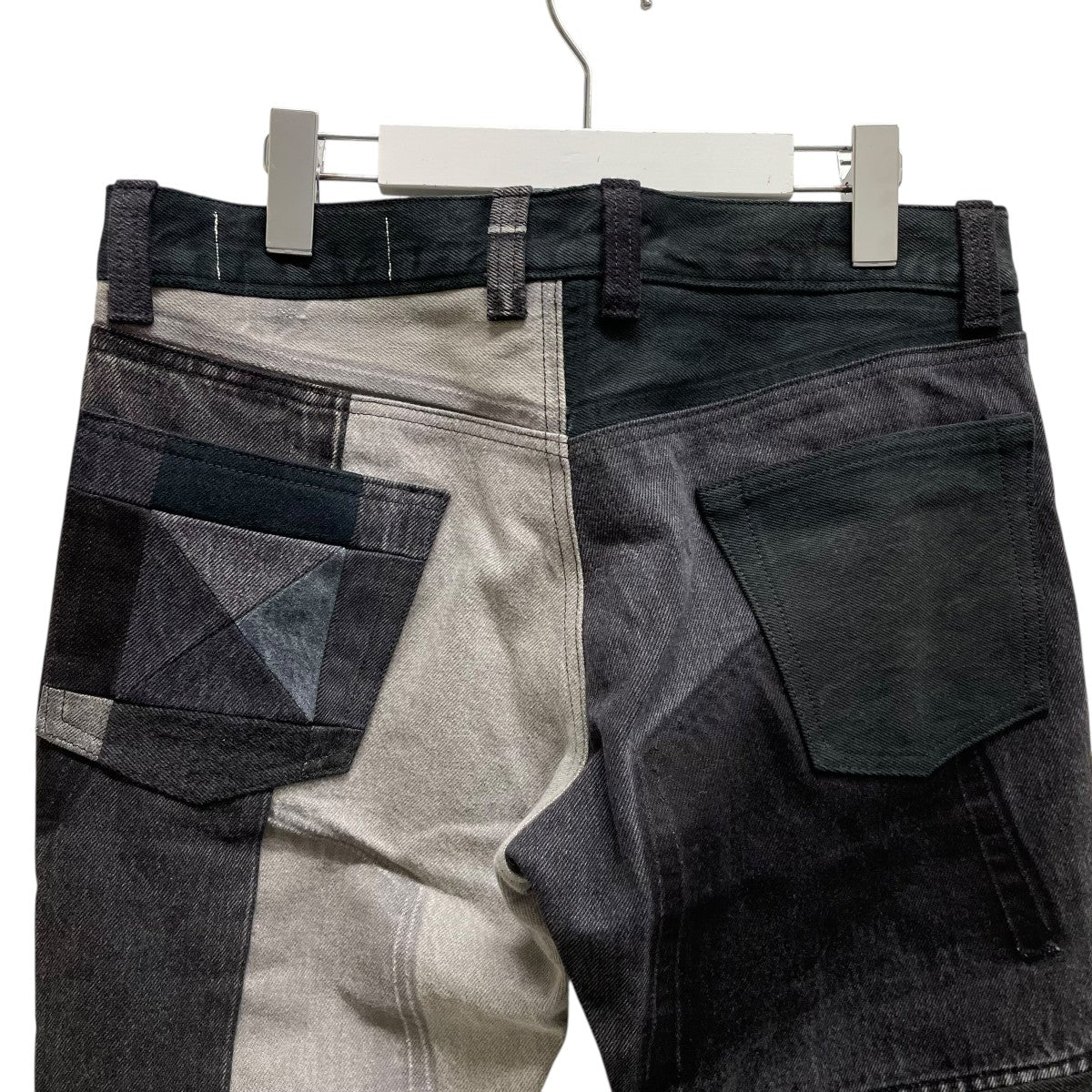Children of the discordance×NAOTO YOSHIDA VINTAGE PATCH DENIM PANTSパッチワークデニムパンツCDTDNYPT-304 古着・中古-5枚目のアイテム画像