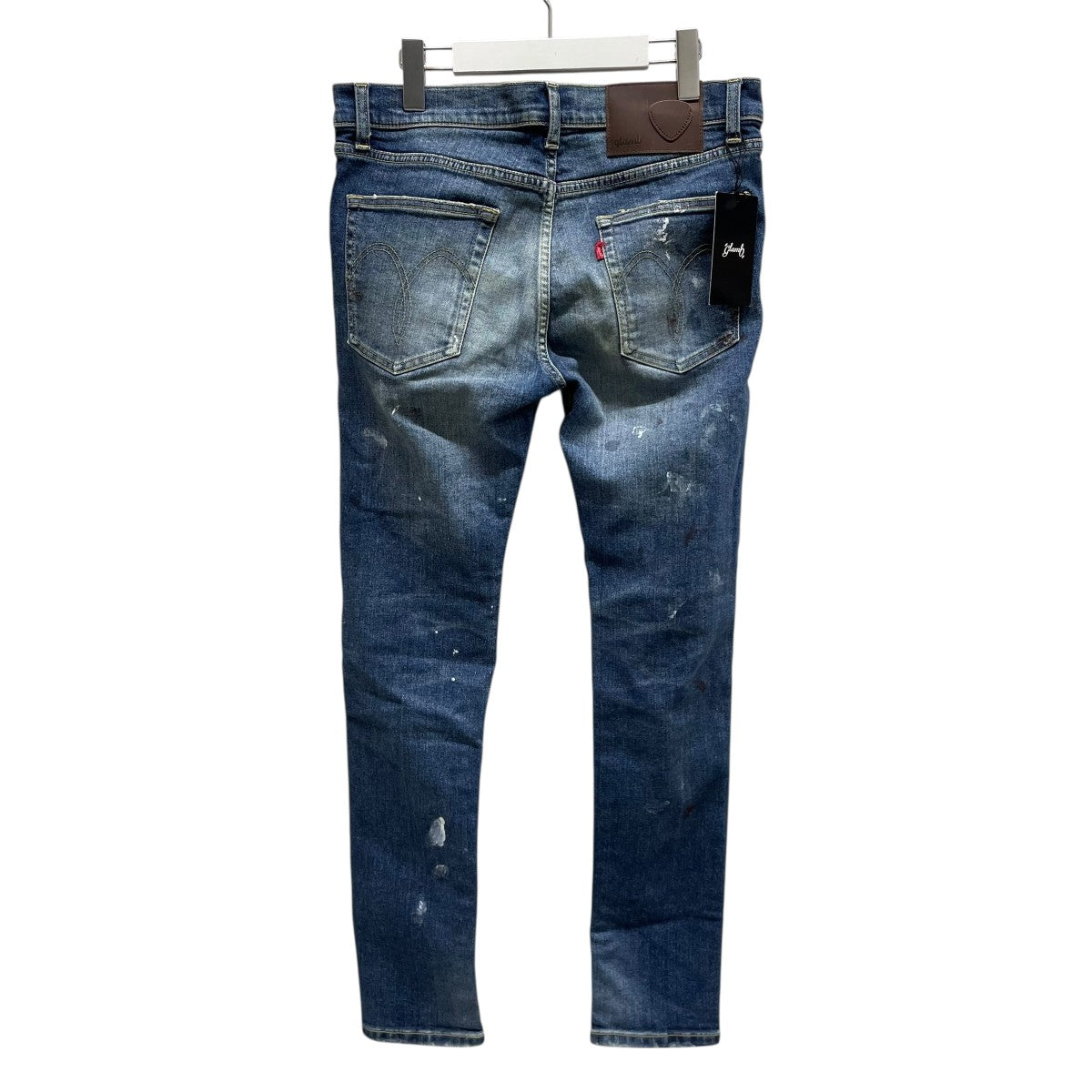glamb Heavy Remake Stretch Denim GB0125／P10 古着・中古-2枚目のアイテム画像