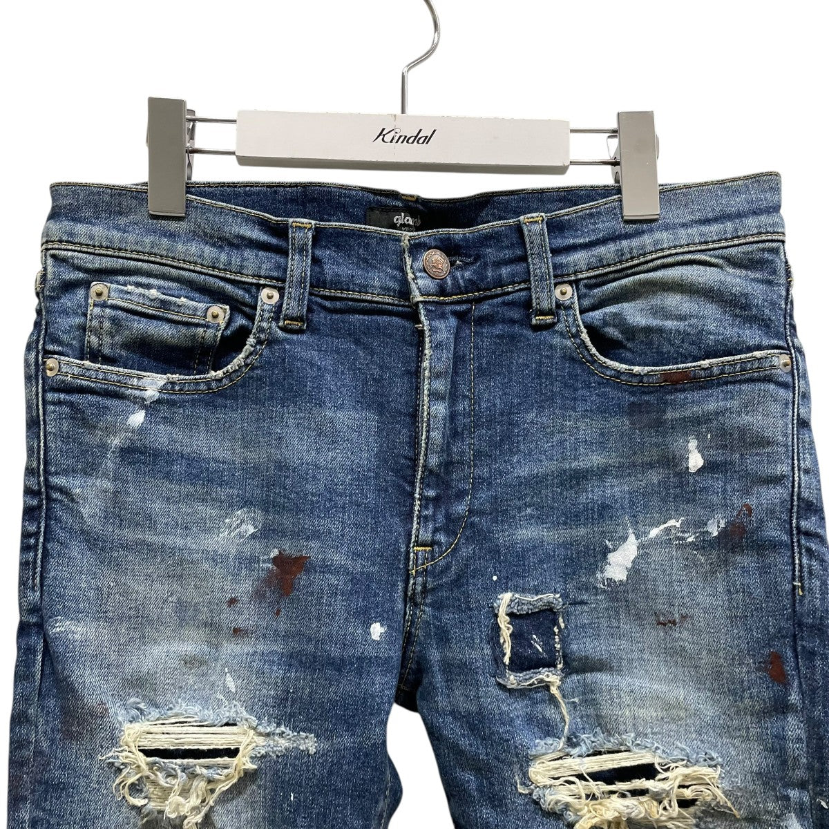 glamb Heavy Remake Stretch Denim GB0125／P10 古着・中古-3枚目のアイテム画像