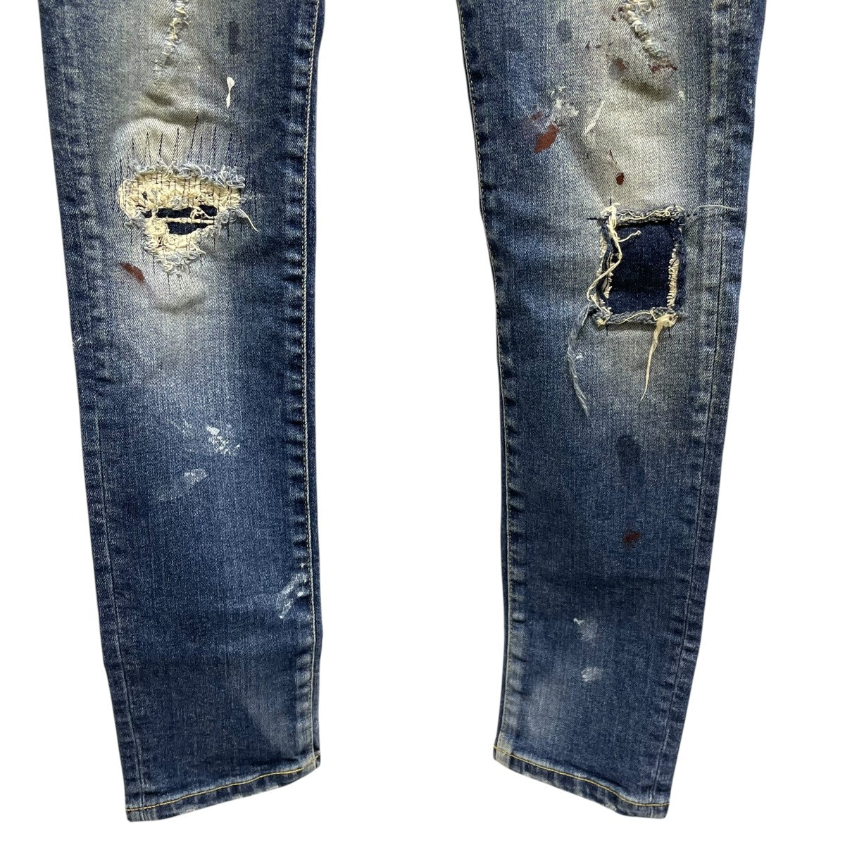 glamb Heavy Remake Stretch Denim GB0125／P10 古着・中古-4枚目のアイテム画像
